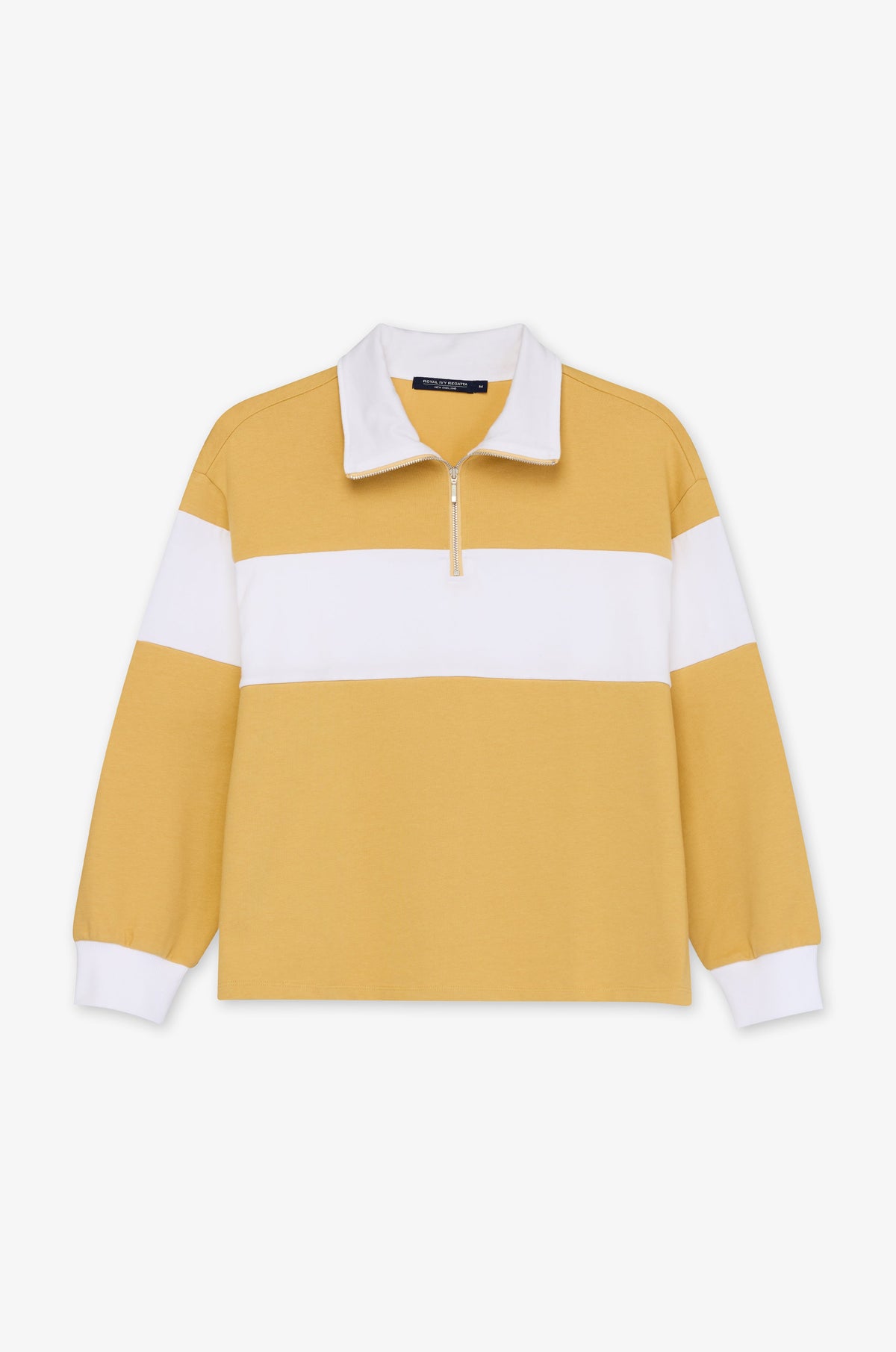 Chest Panel Long Sleeve Rugby Top