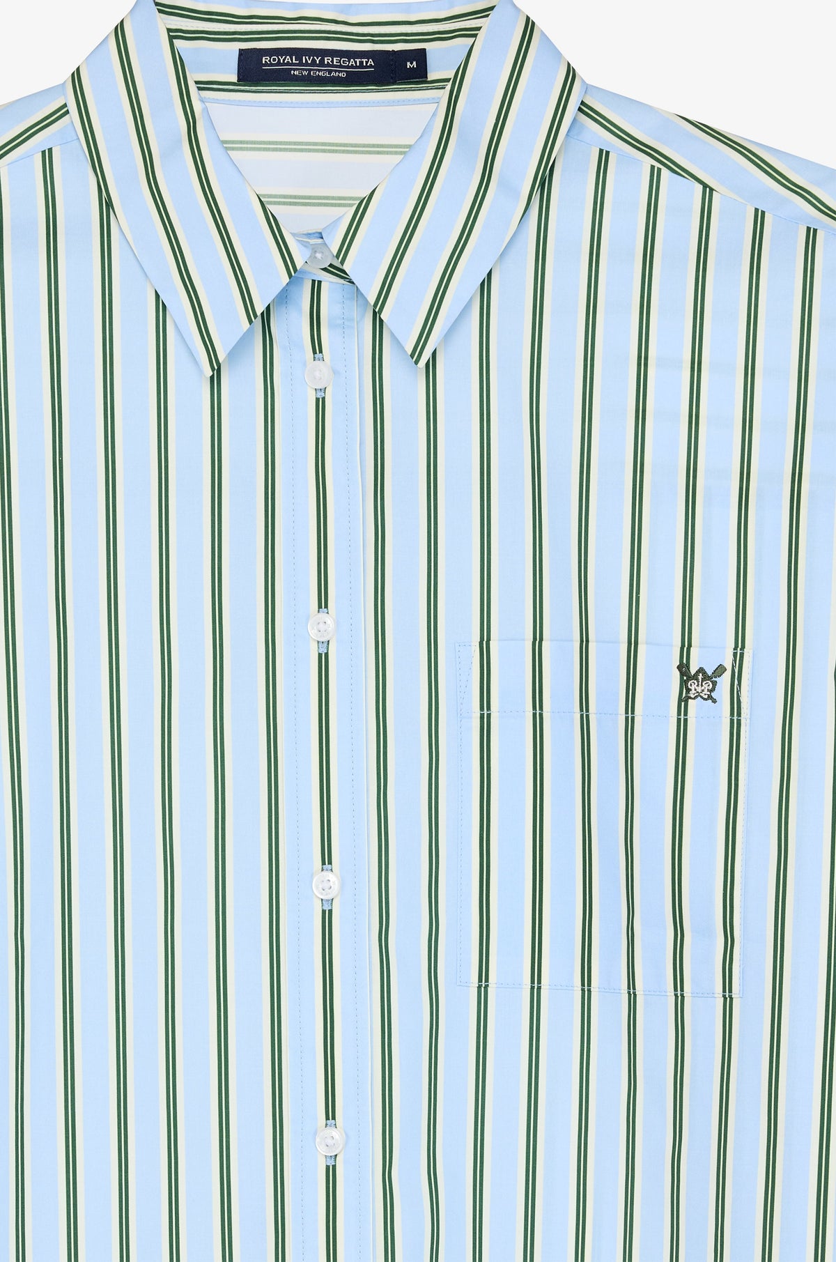 Multistripe Long Sleeve Button Shirt