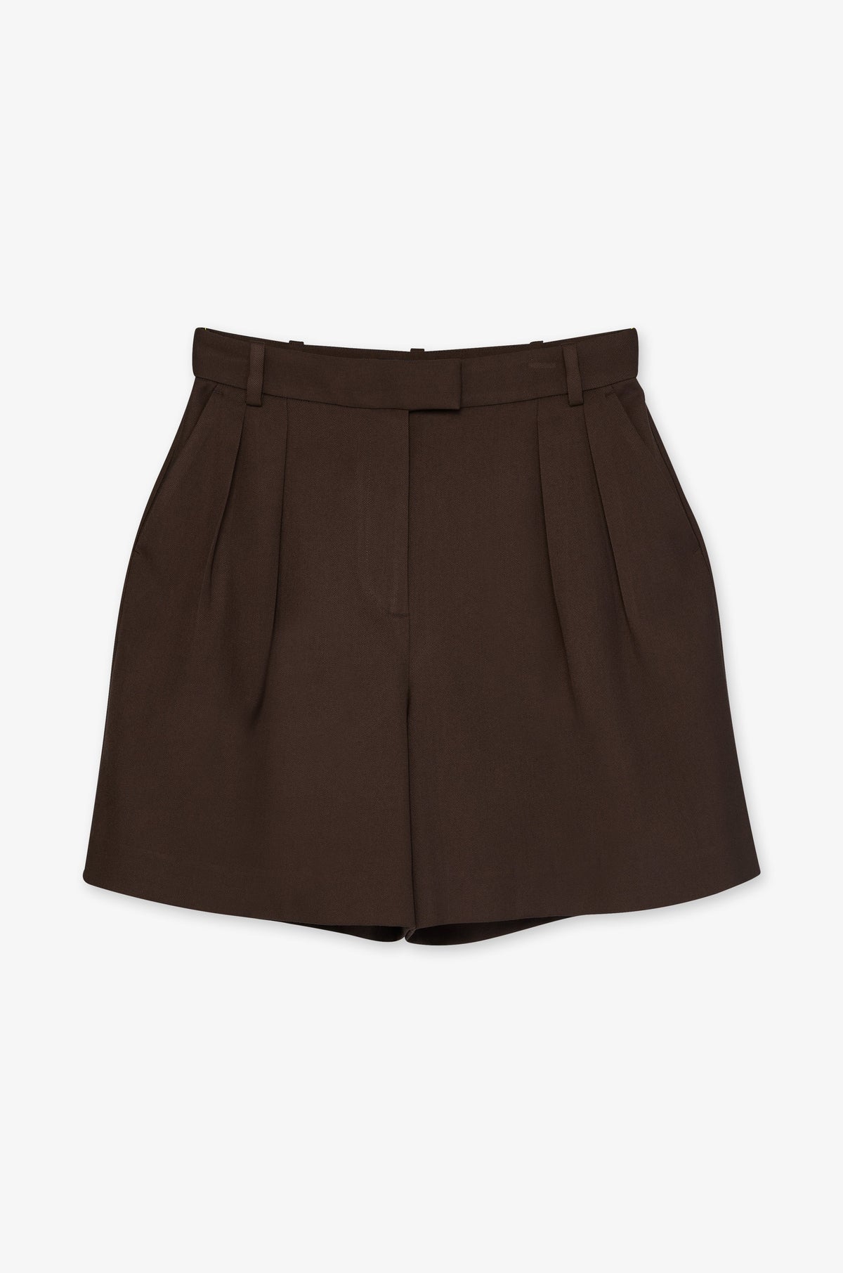 Pleated Front Tailored Shorts