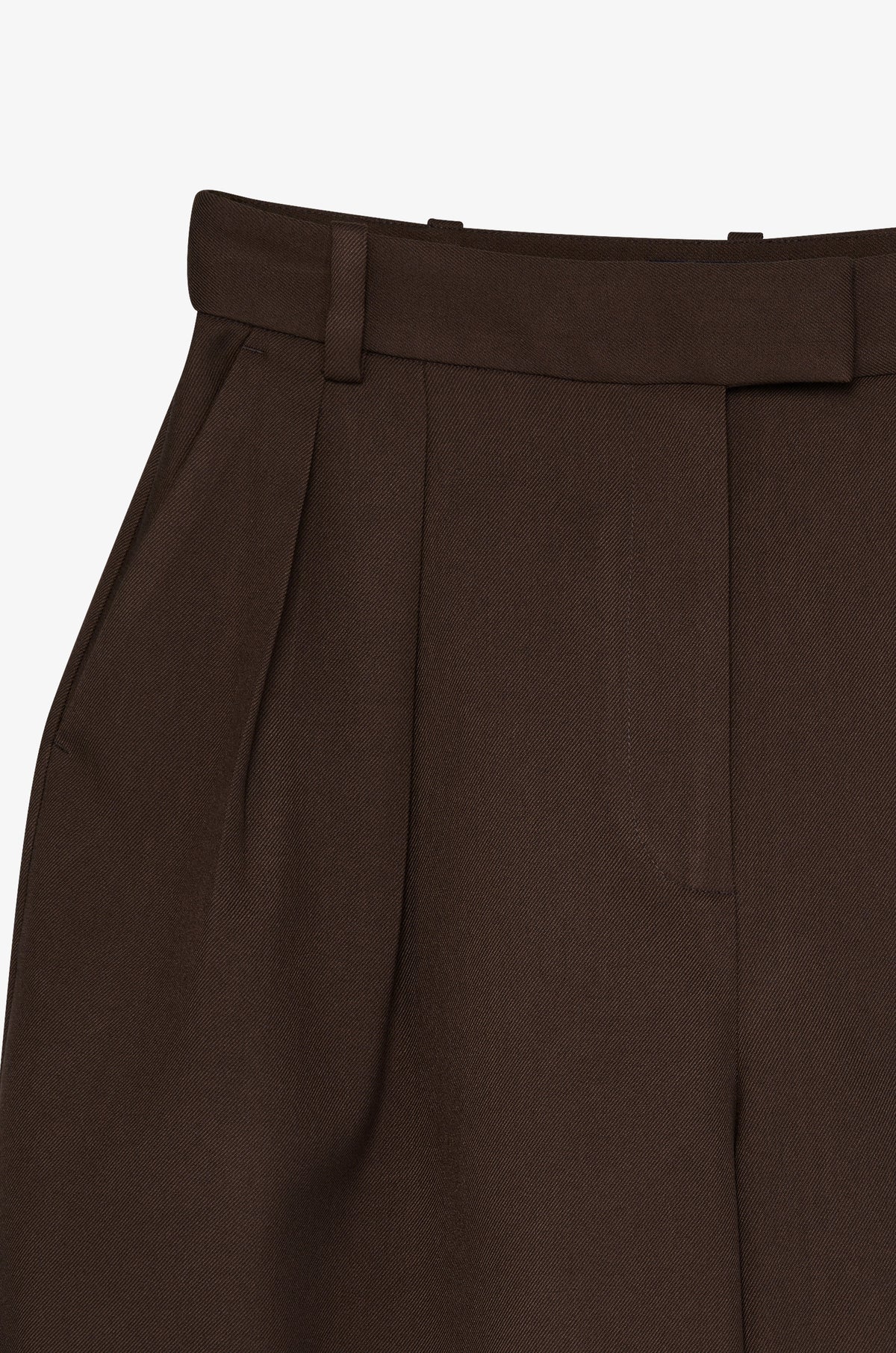 Pleated Front Tailored Shorts