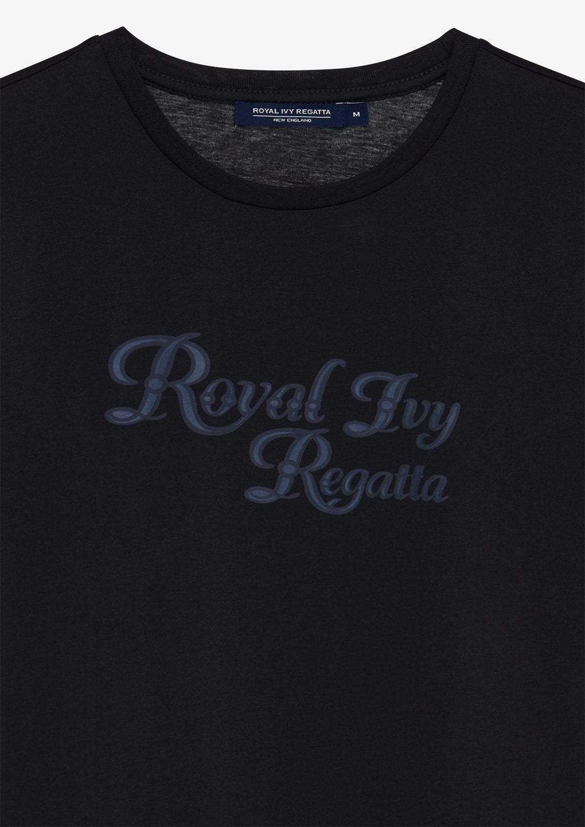 Tonal Script Logo Crew T-Shirt