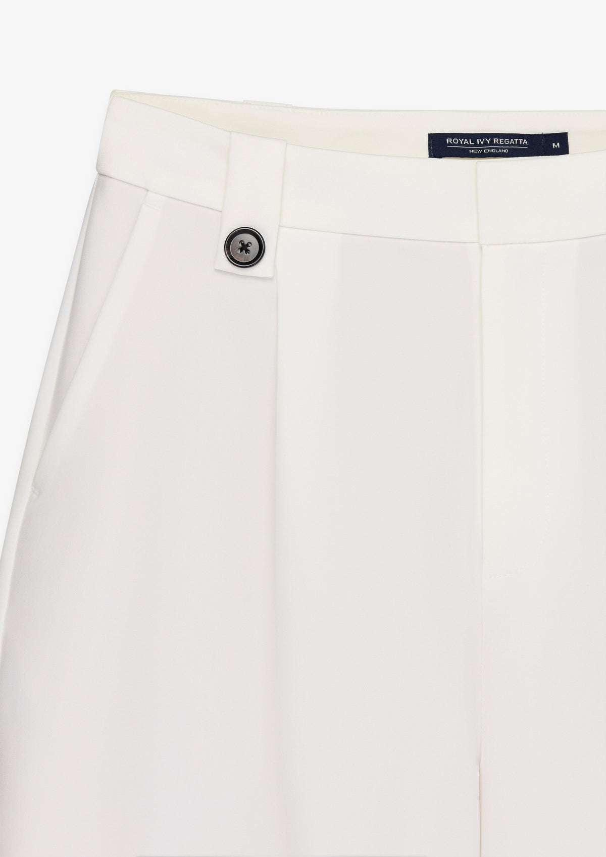 Button Detail Tailored Mini Skirt