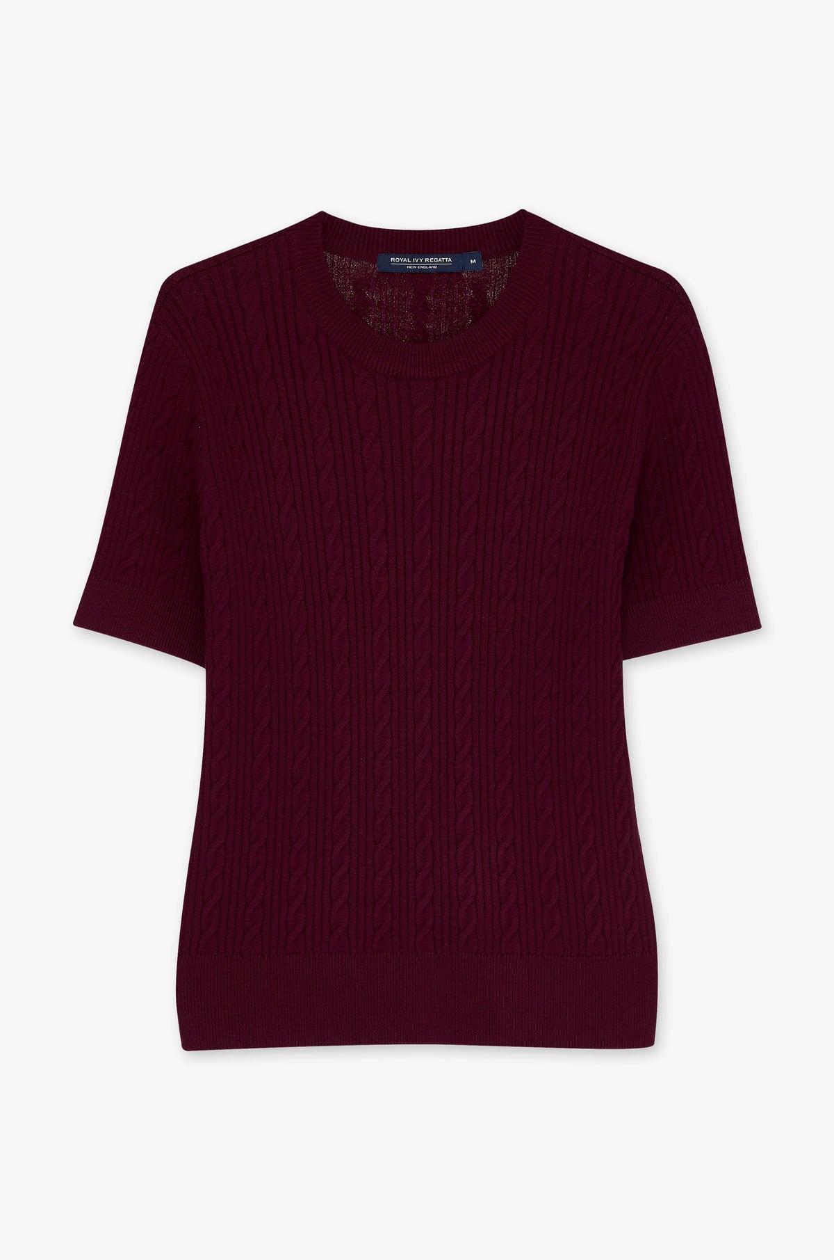 Fine Texture Short Sleeve Top