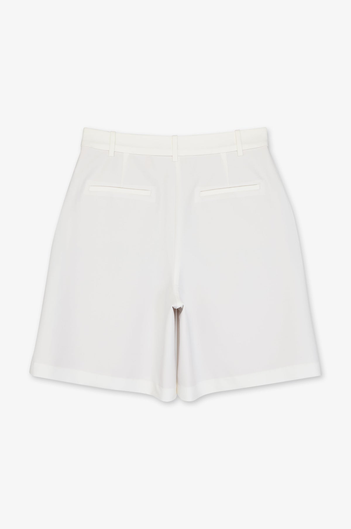 Button Detail Tailored Mini Skirt