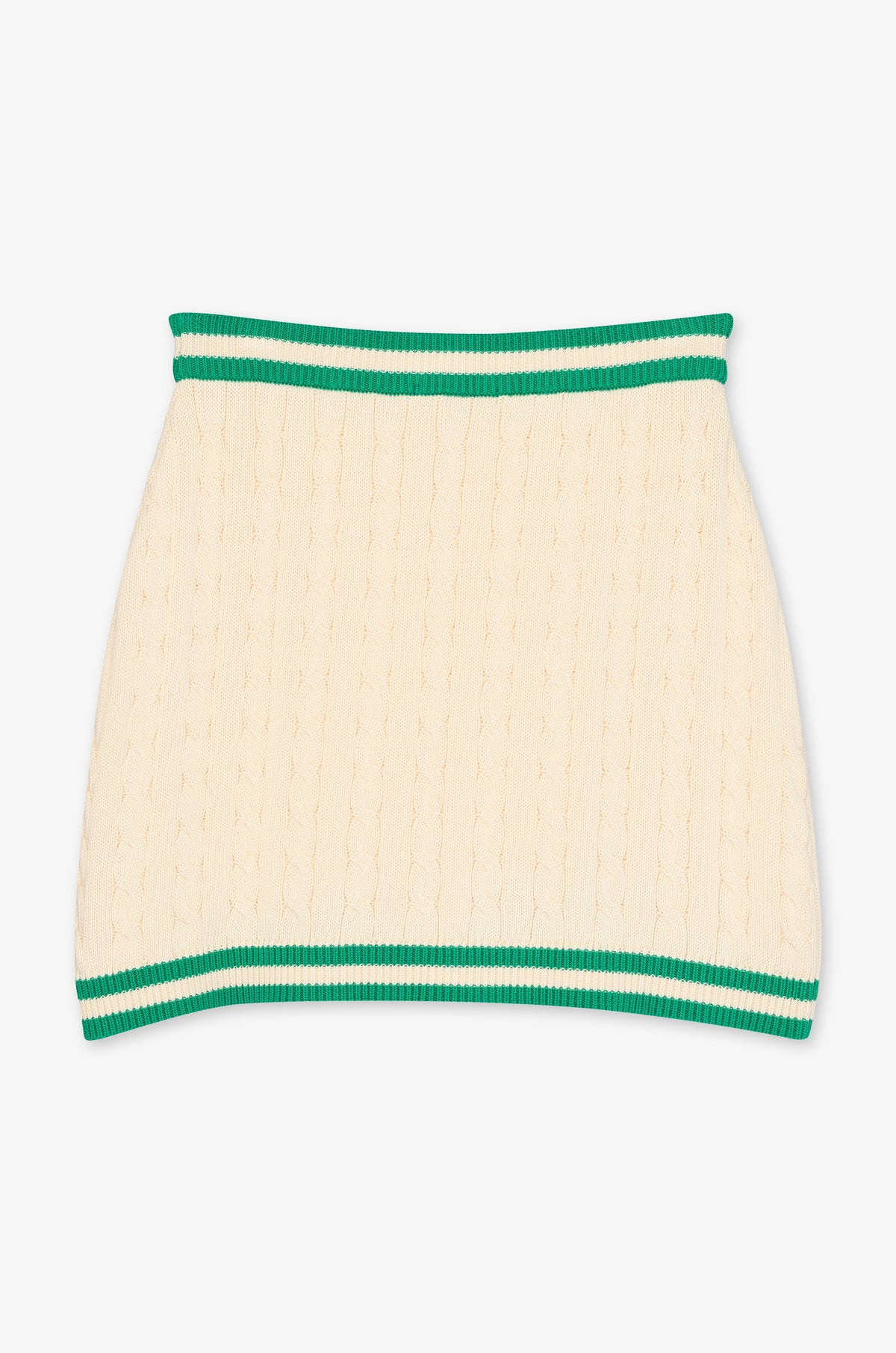 Contrast Trim Pocket Mini Skirt