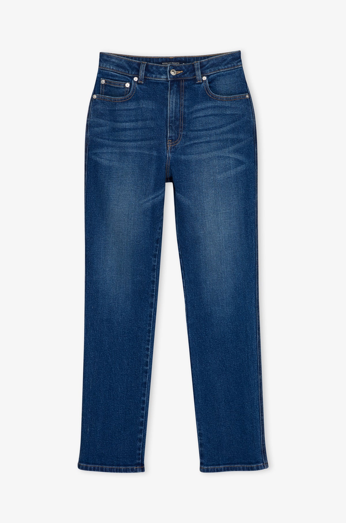Classic Blue Straight Leg Jeans