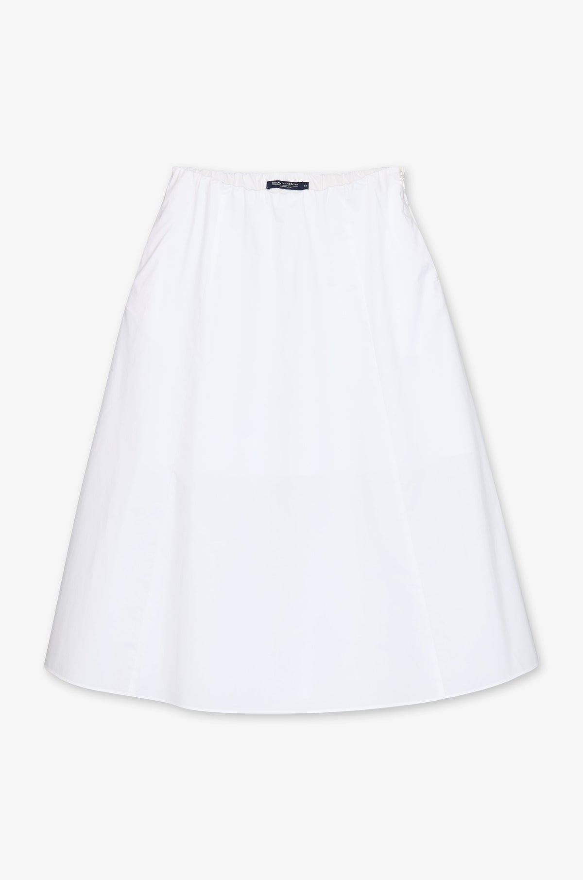 Minimal A Line Midi Skirt
