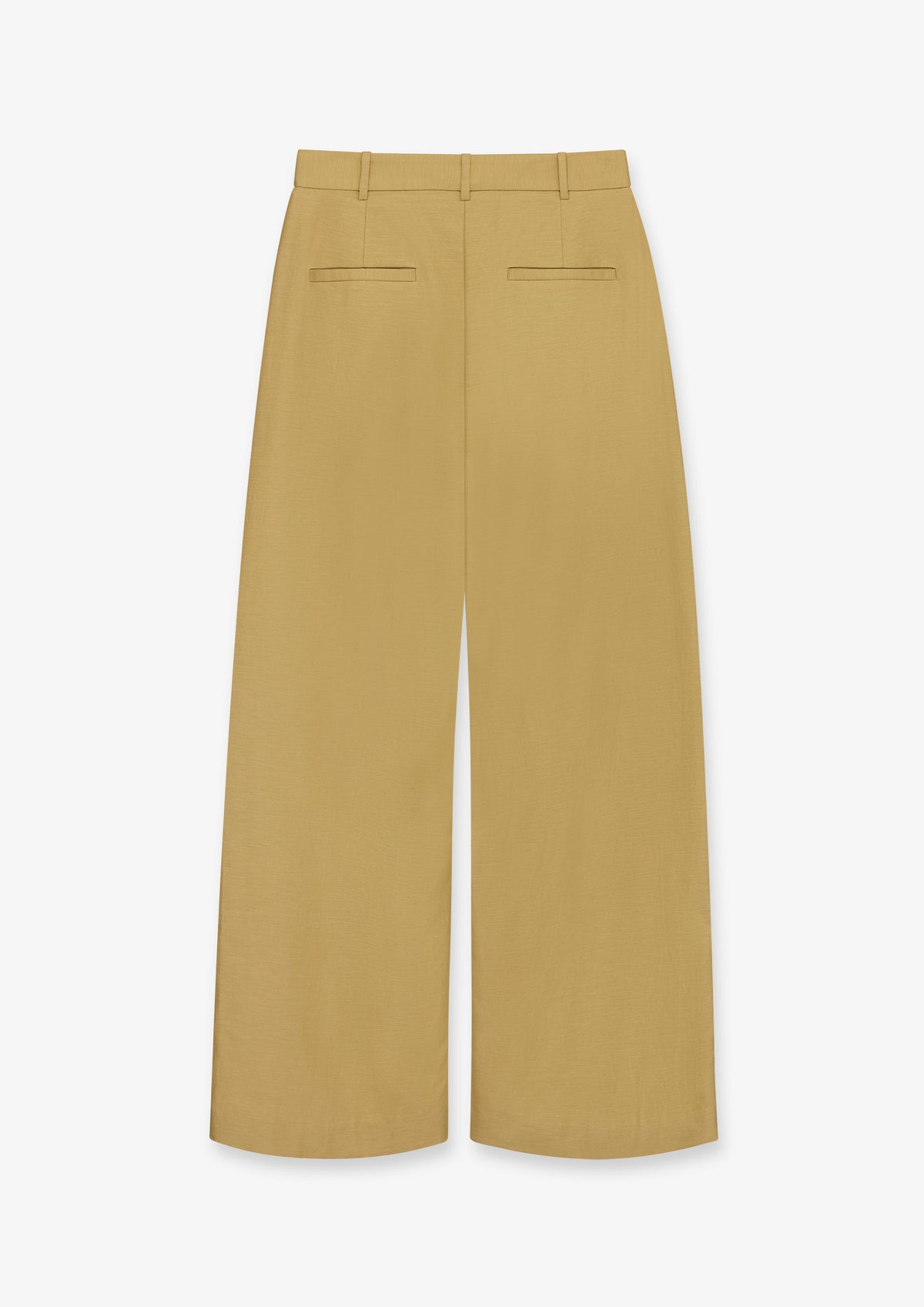Pleated Wide Leg Statement Trousers