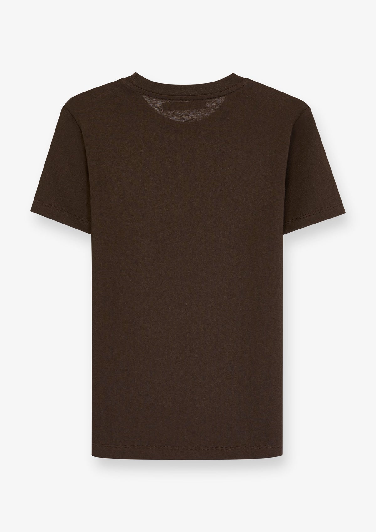 Minimal Embroidered Crewneck T-Shirt