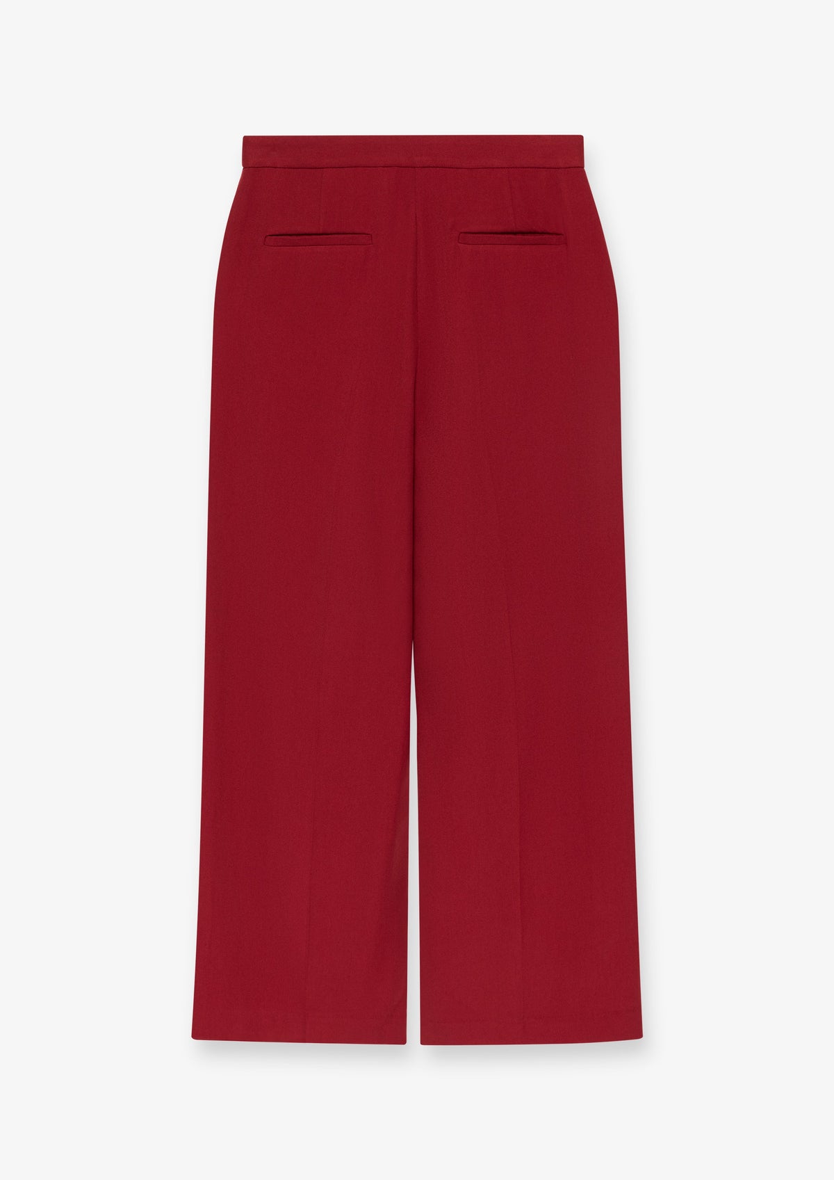 Clean Line Wide Leg Tailored Pants