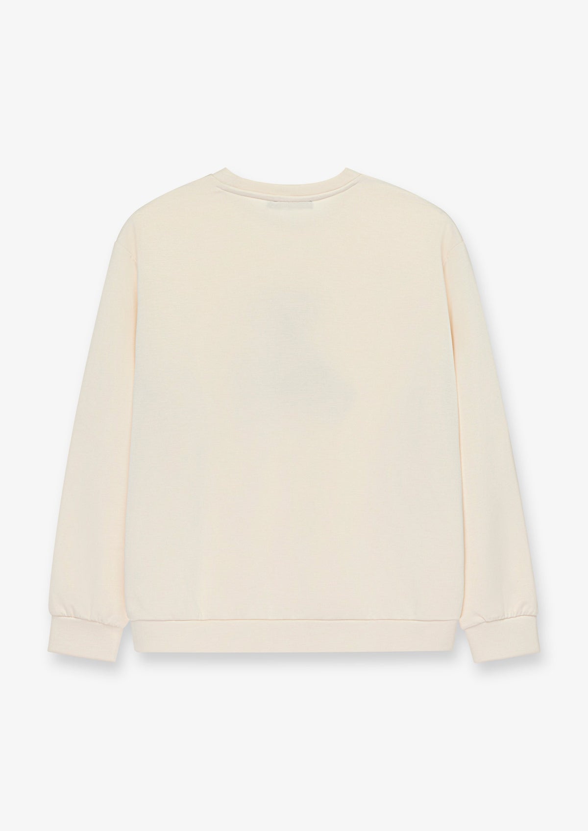 Teddy Bear Graphic Crewneck Sweatshirt