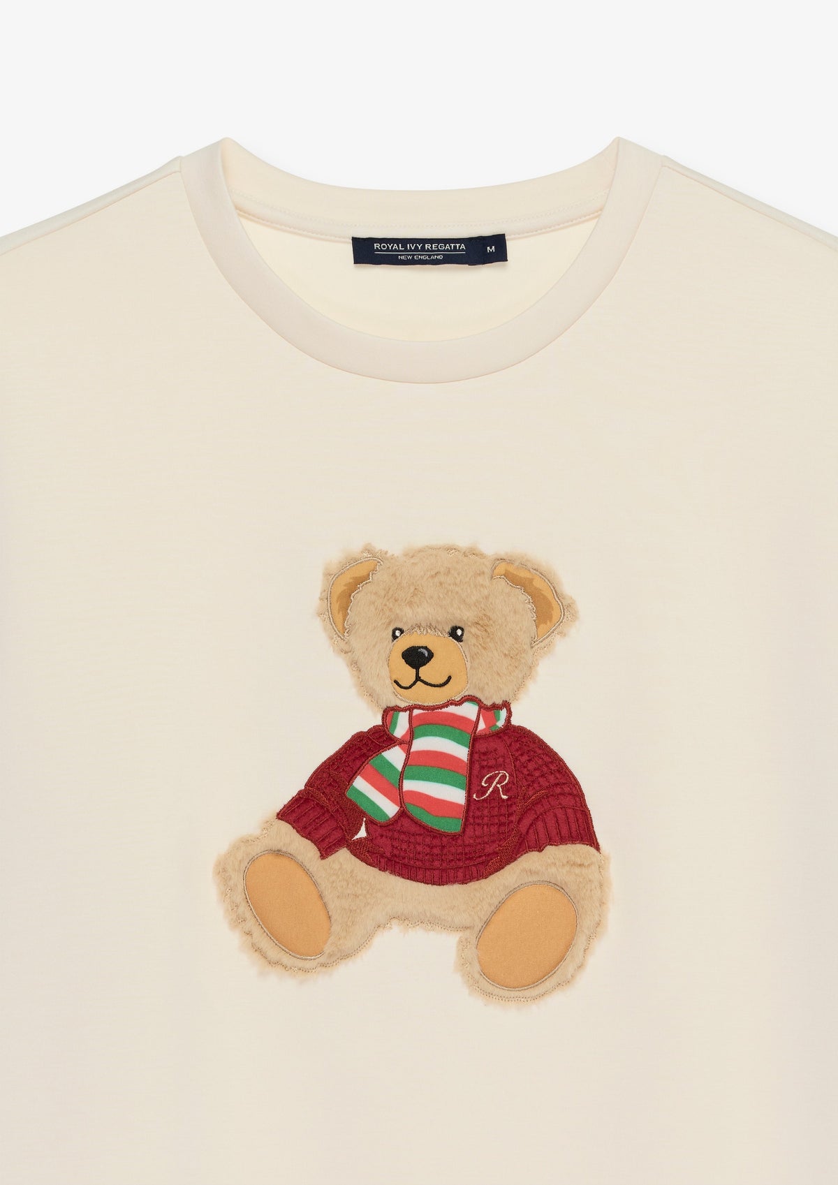 Teddy Bear Graphic Crewneck Sweatshirt