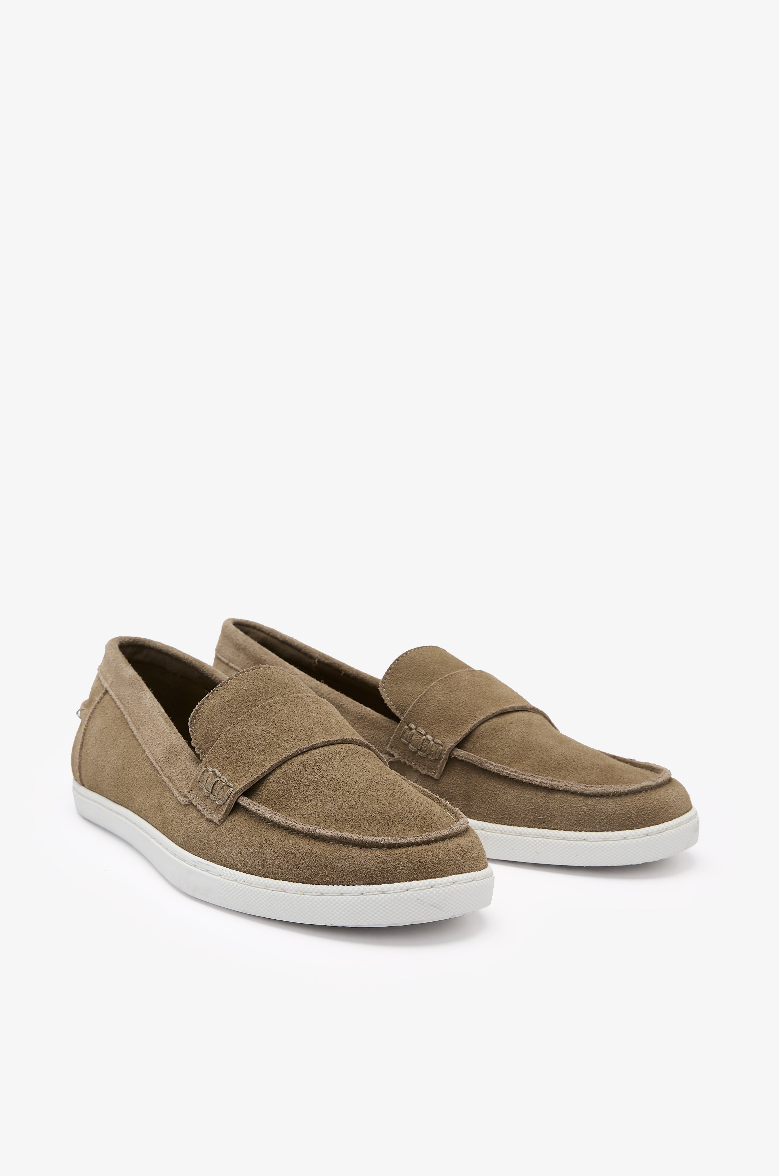 Suede Loafer Brown