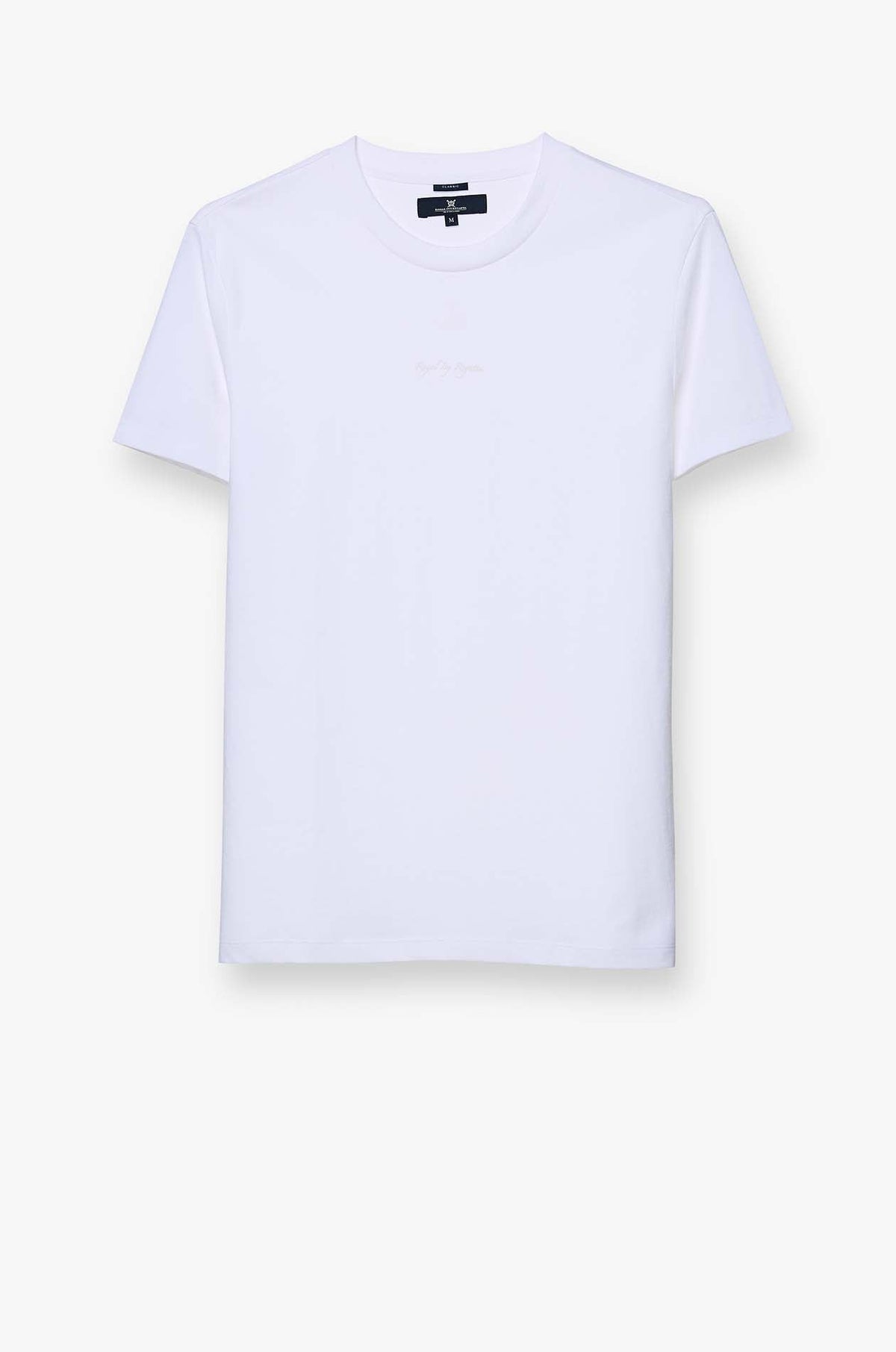 Hand Writing Logo Tee White