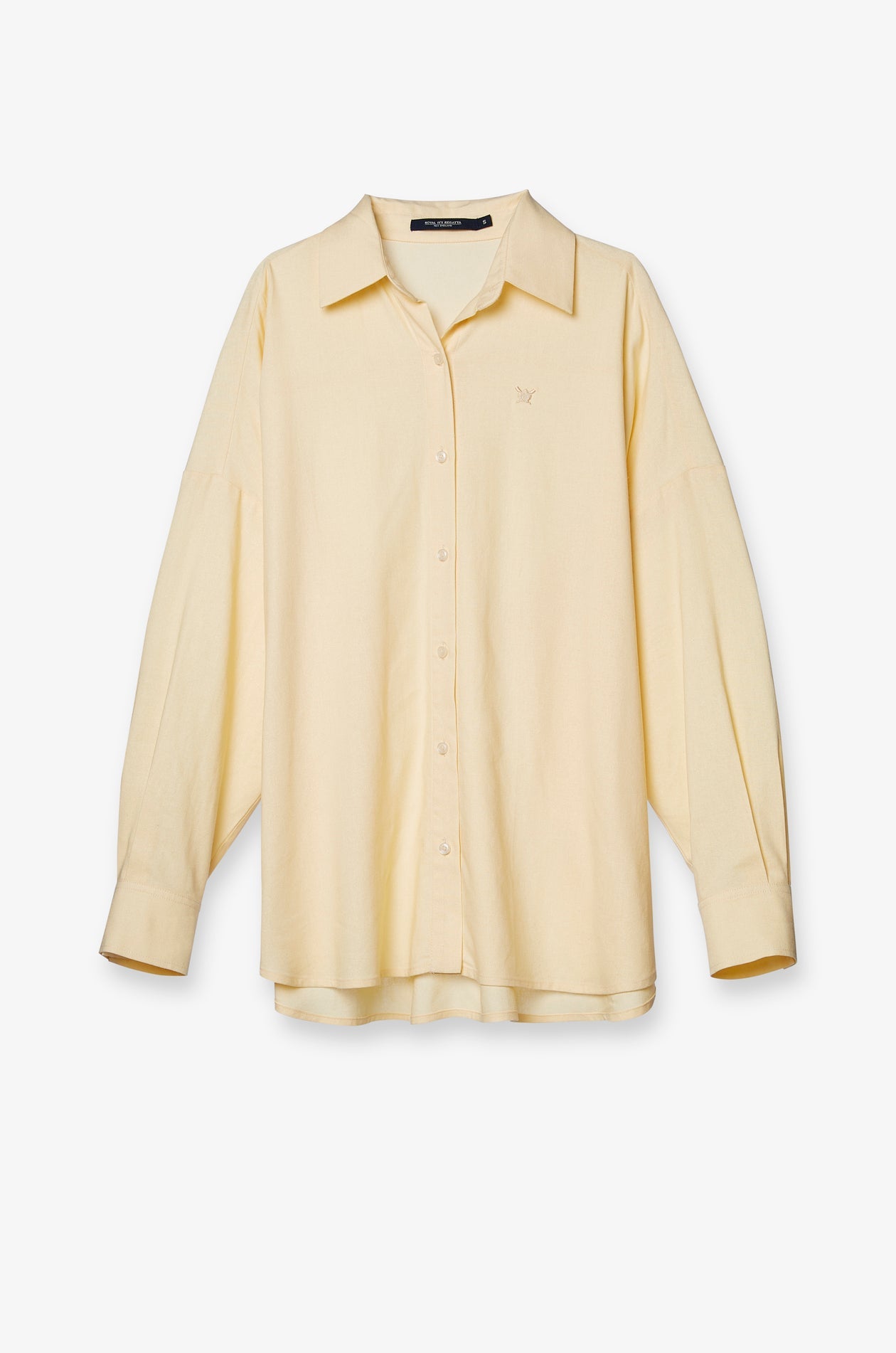 Soft Tailored Relaxed Shirt Yellow