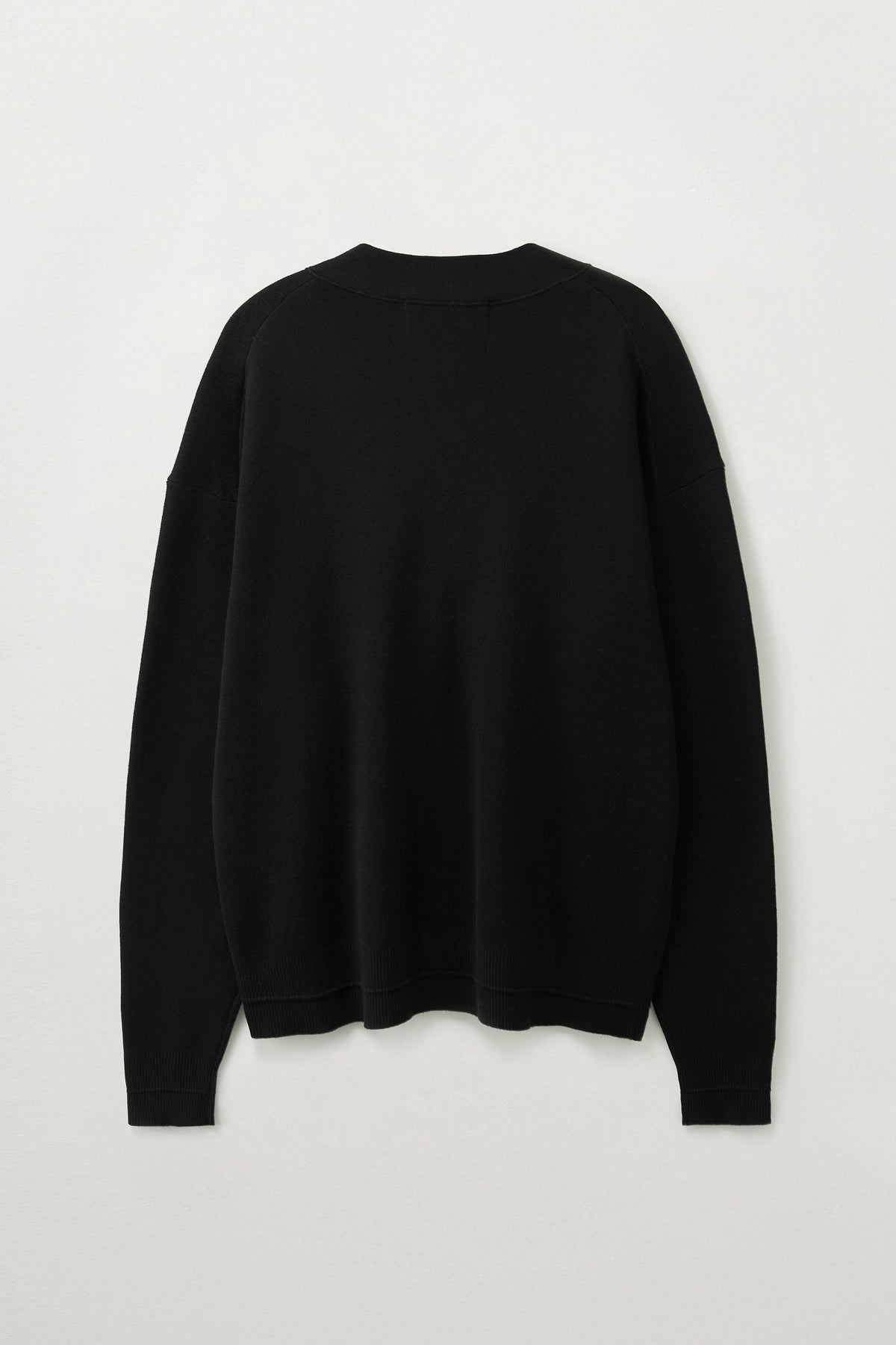 (M) Essential Faro Cardigan Black