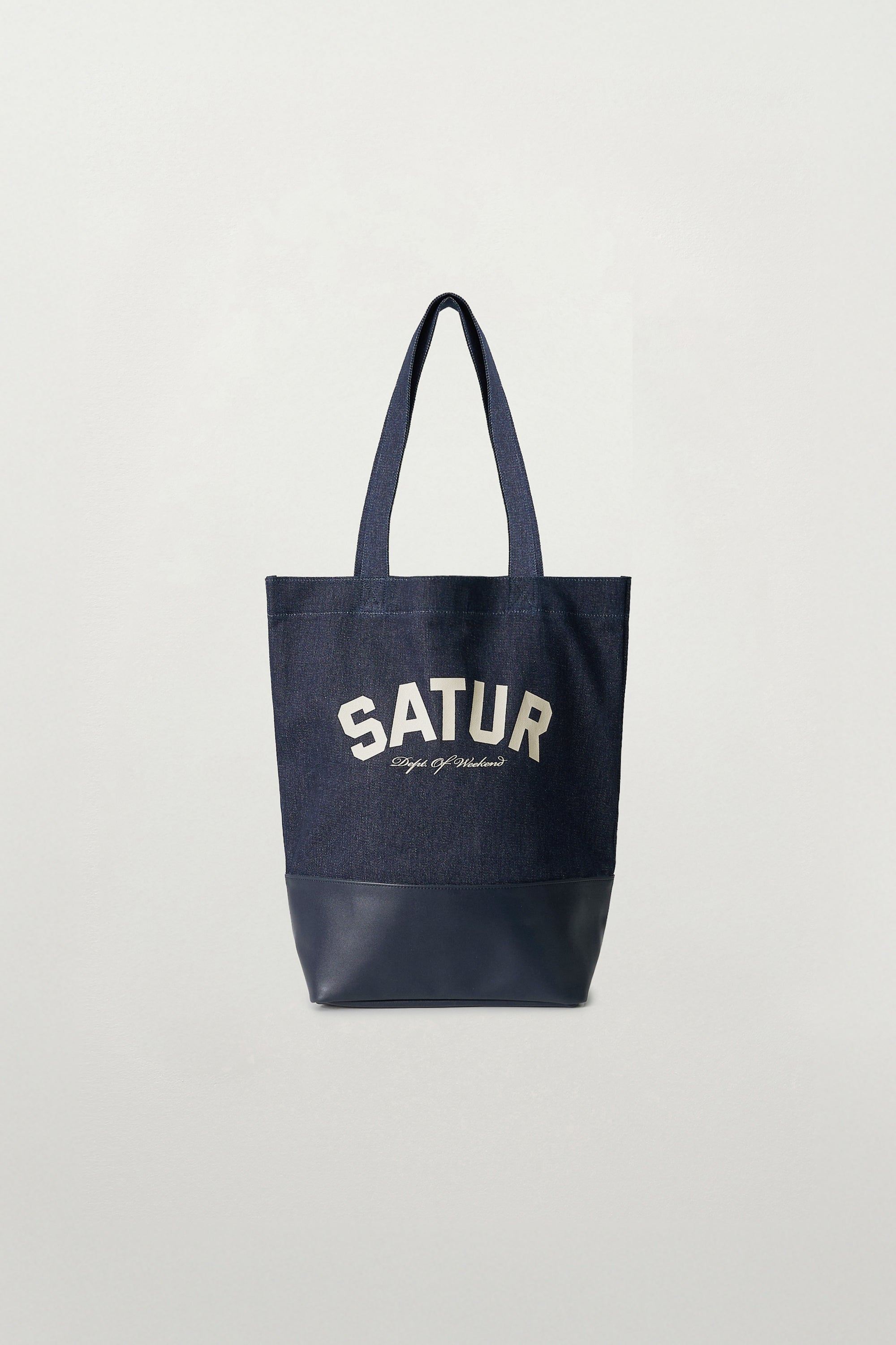 (U) Nonfade Denim Shoulder Bag Indigo