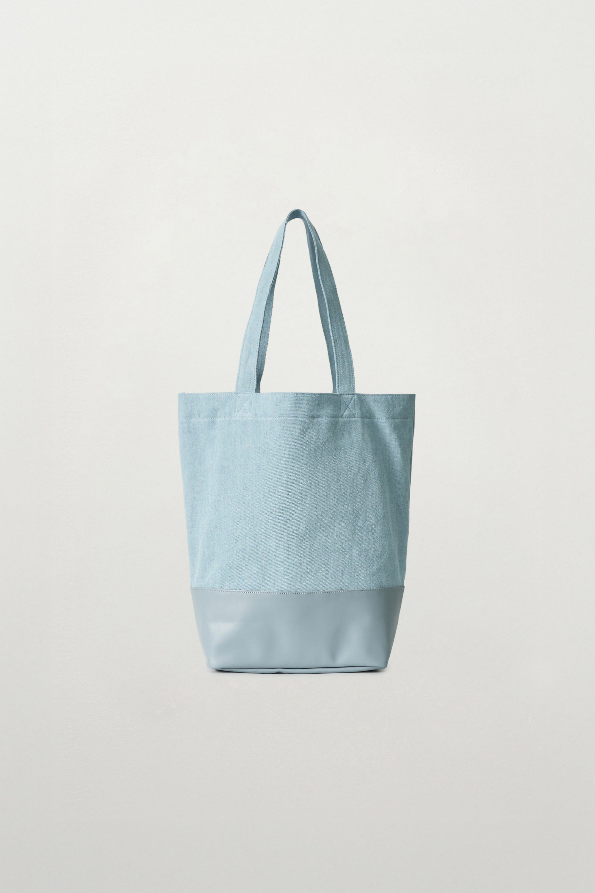 (U) Denim Shoulder Bag Light Blue
