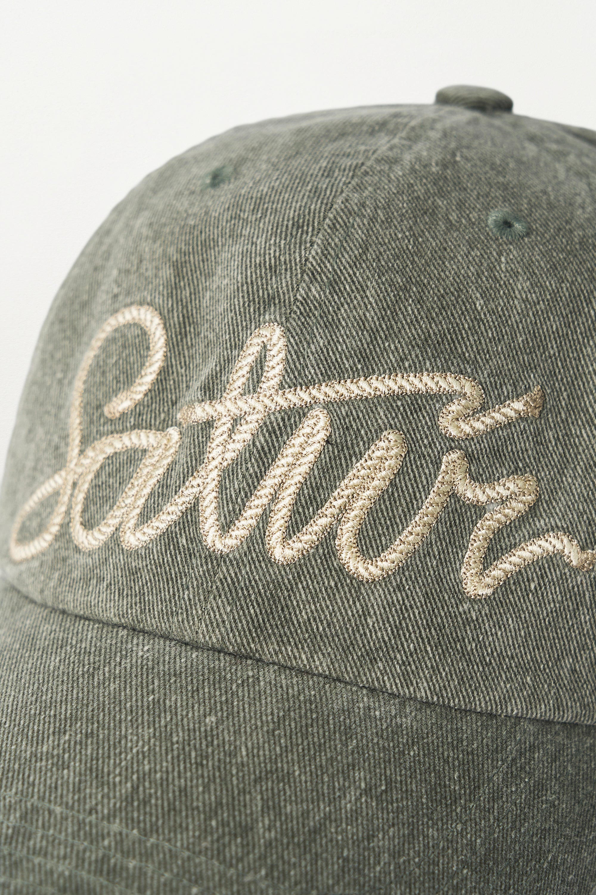 (U) Rope Logo Vintage Cap Khaki