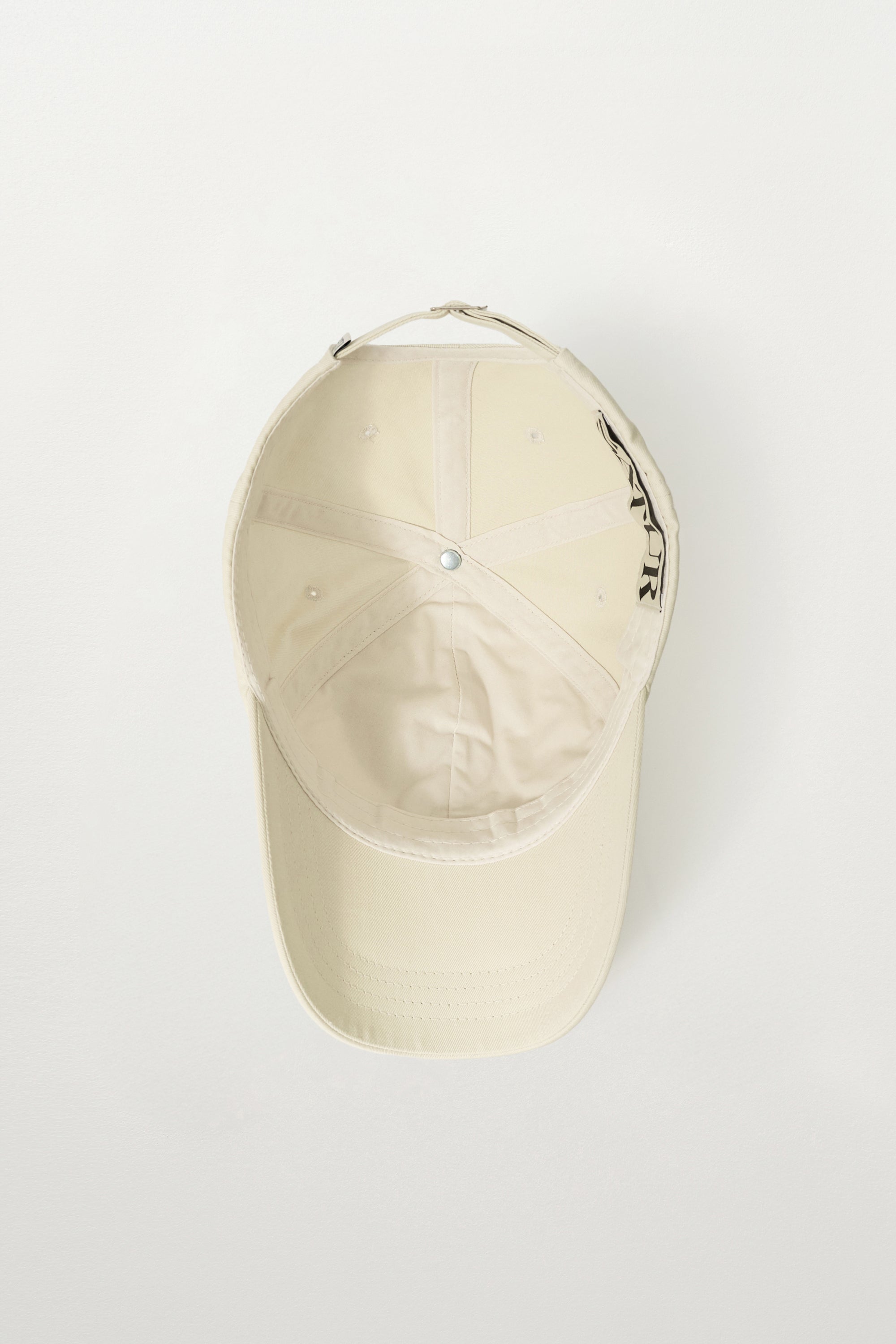 (U) S Logo Casual Ball Cap Light Beige