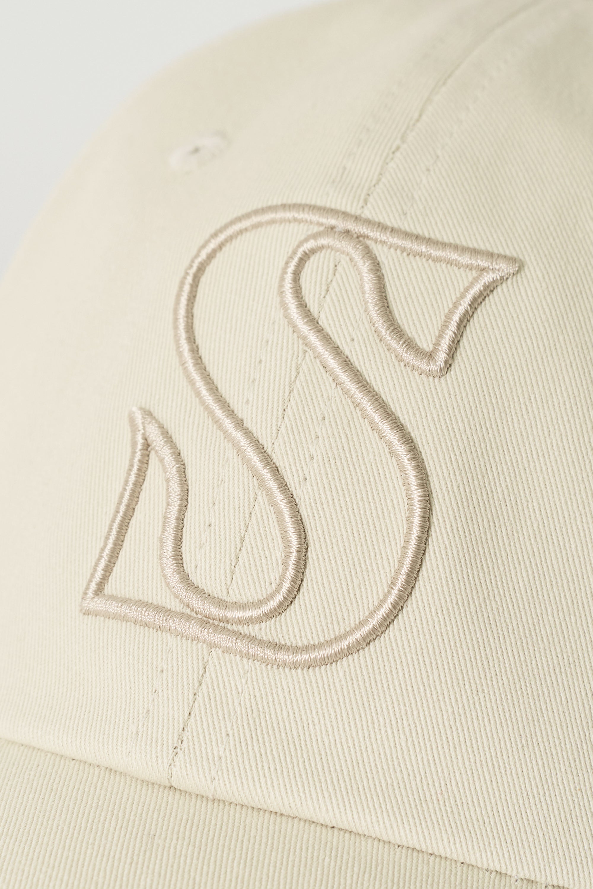 (U) S Logo Casual Ball Cap Light Beige