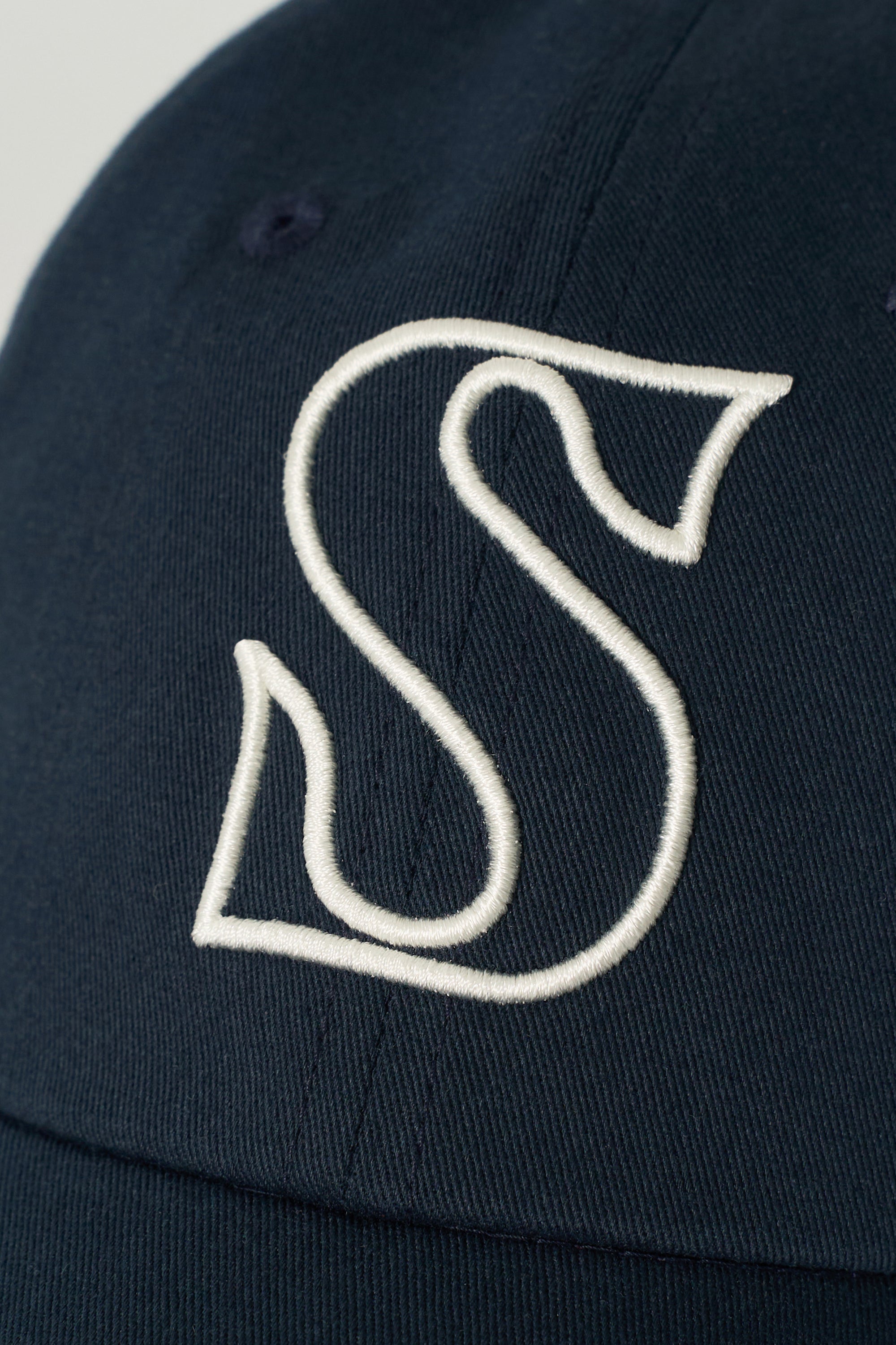 (U) S Logo Casual Ball Cap Navy