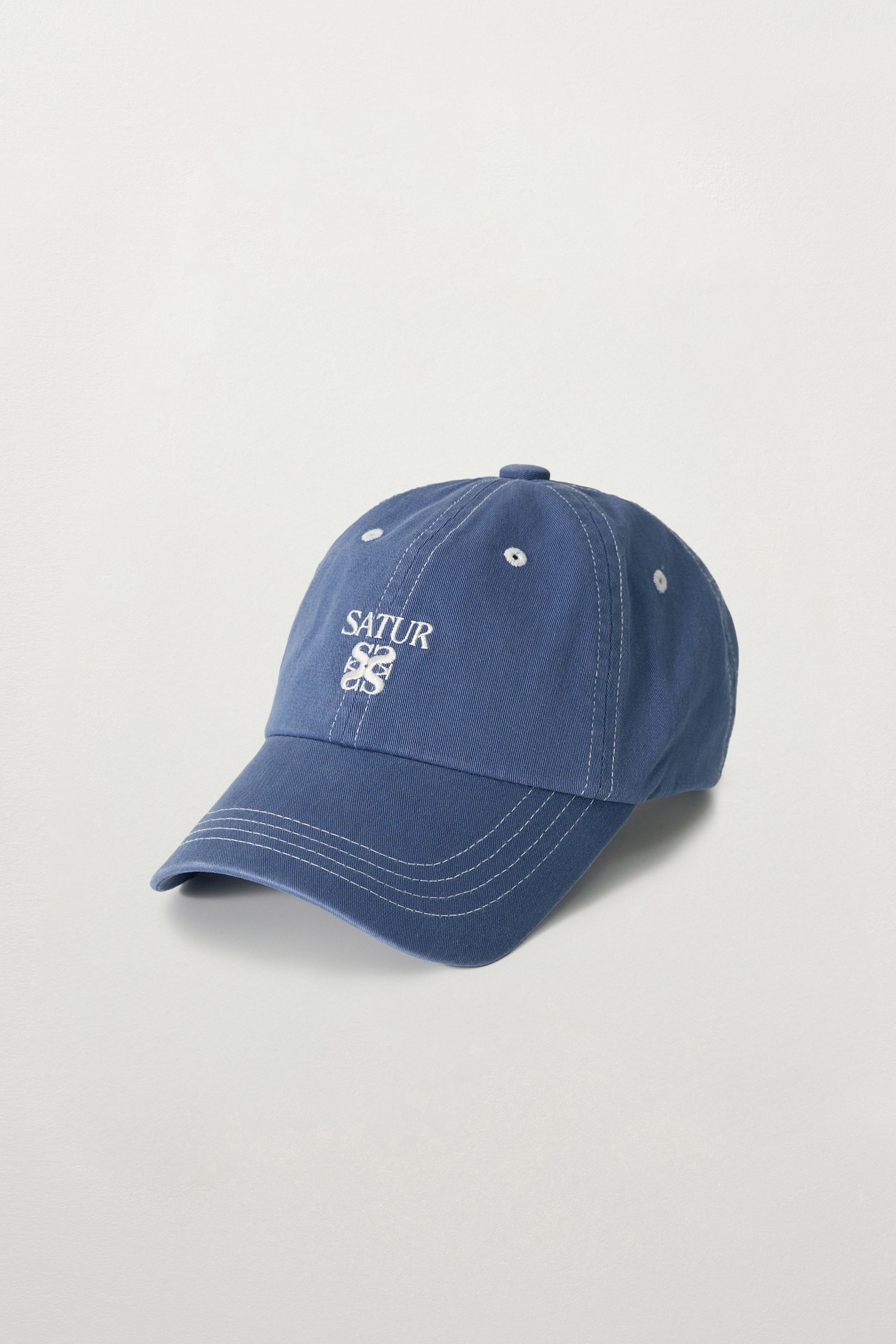 (U) Contrast Dyed Ball Cap Blue