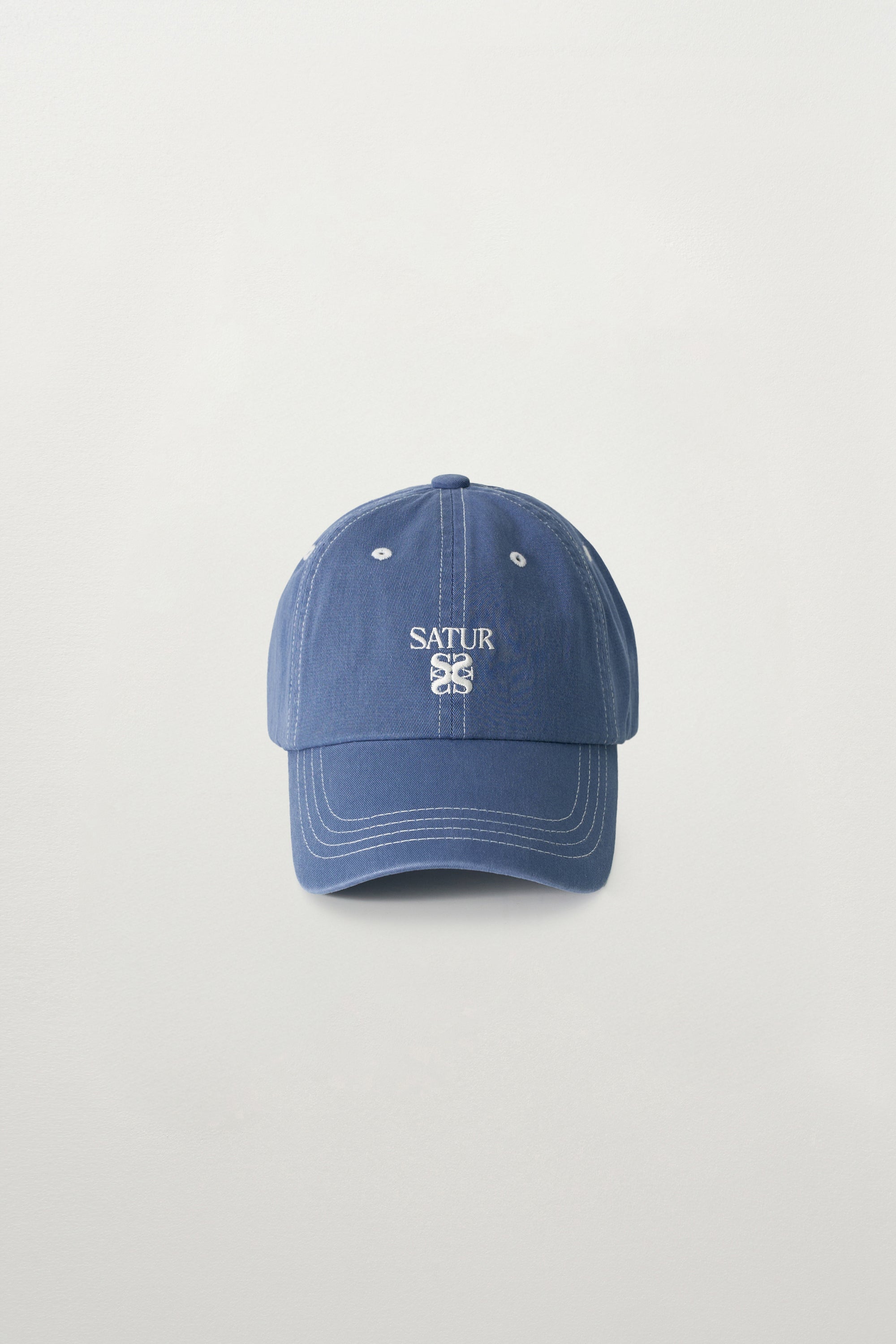(U) Contrast Dyed Ball Cap Blue