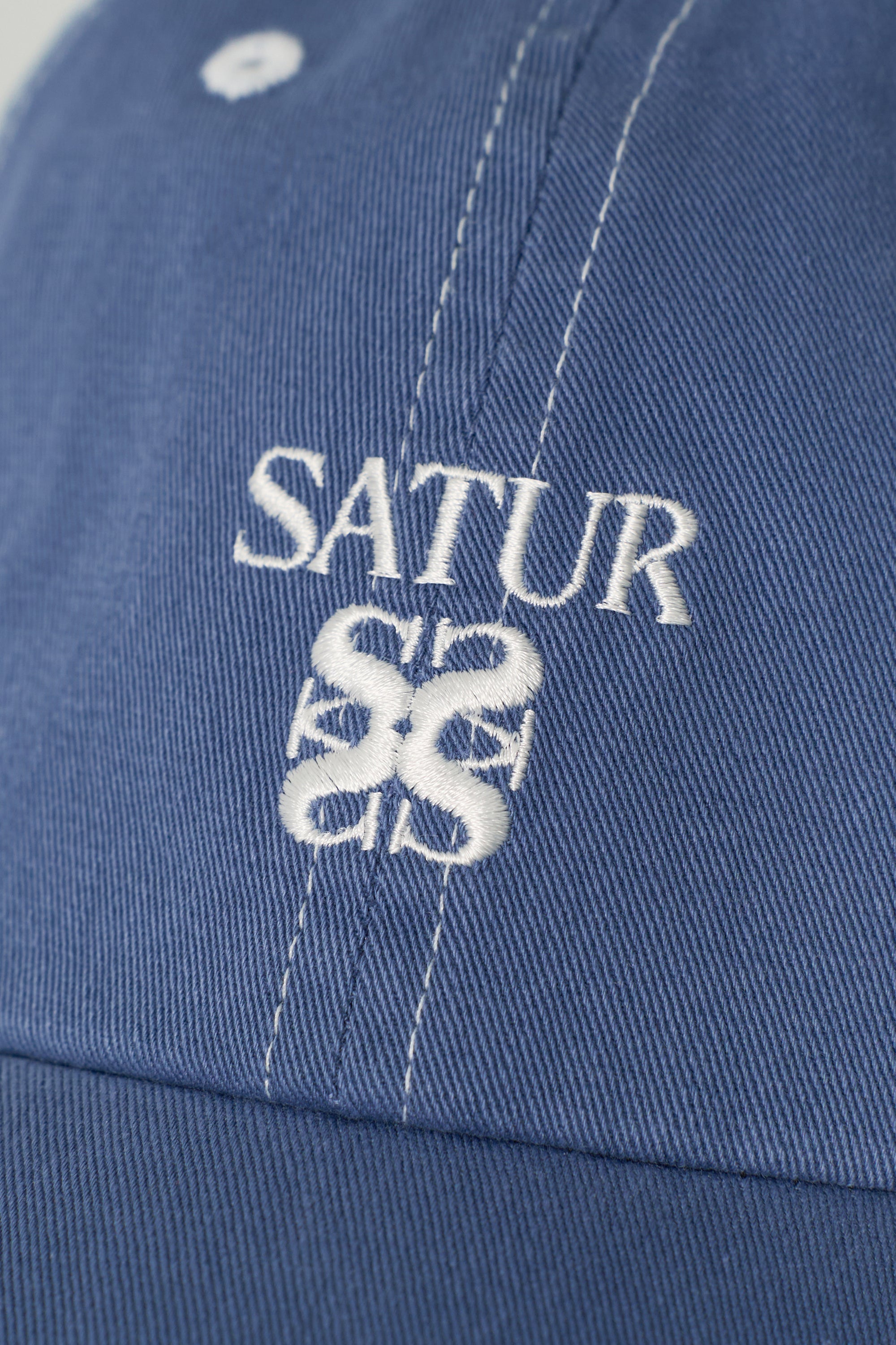(U) Contrast Dyed Ball Cap Blue