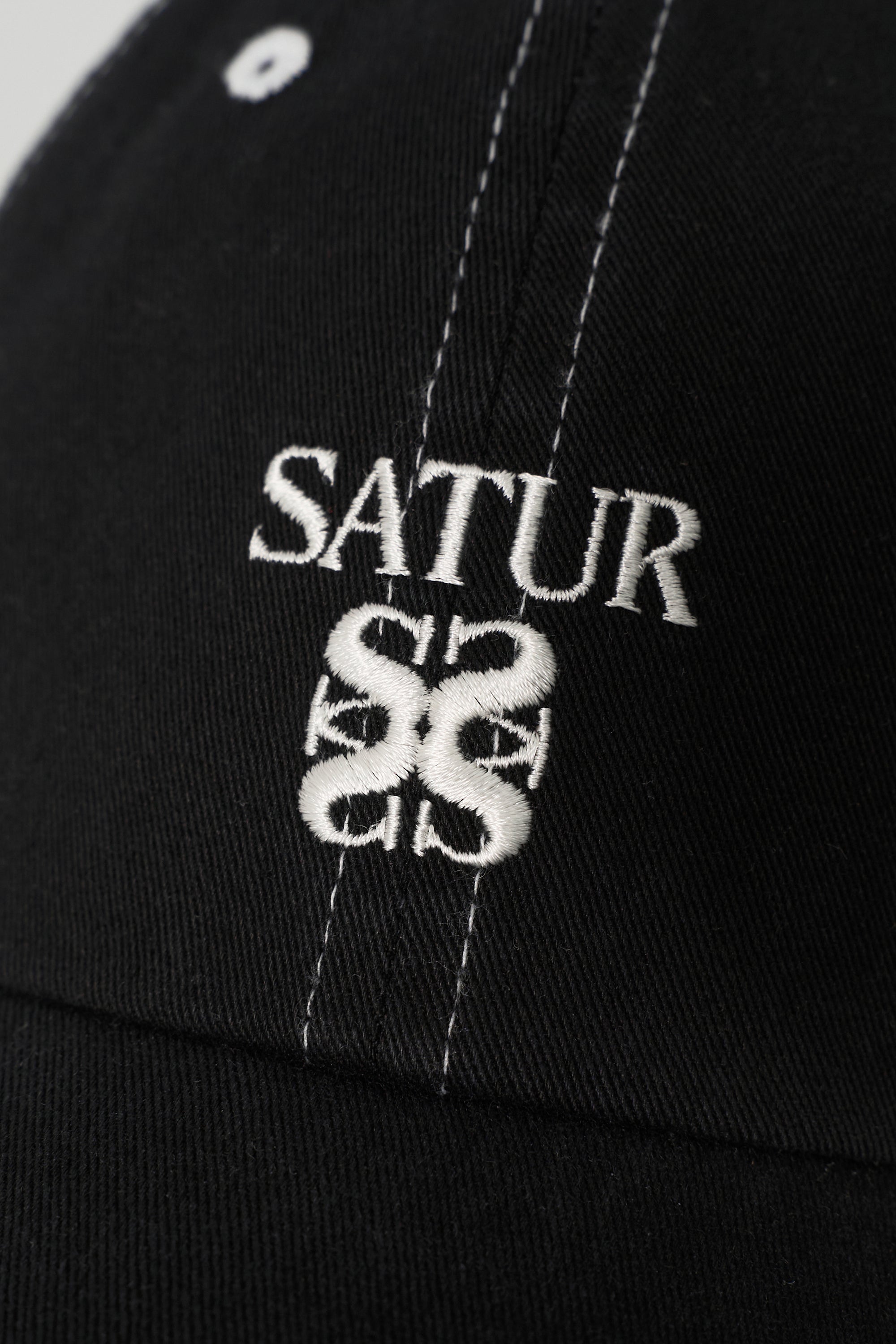 (U) Contrast Dyed Ball Cap Black