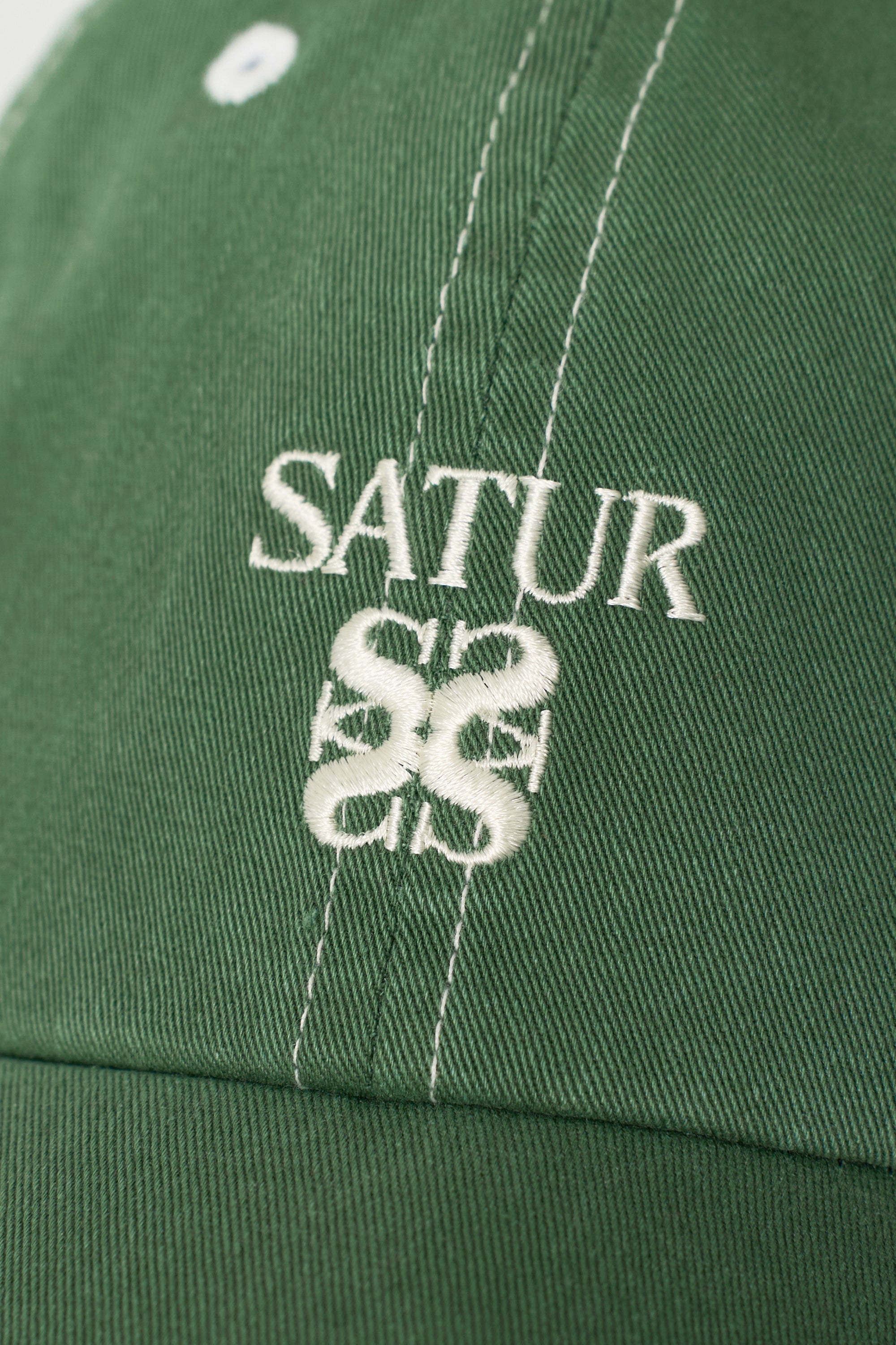 (U) Contrast Dyed Ball Cap Green