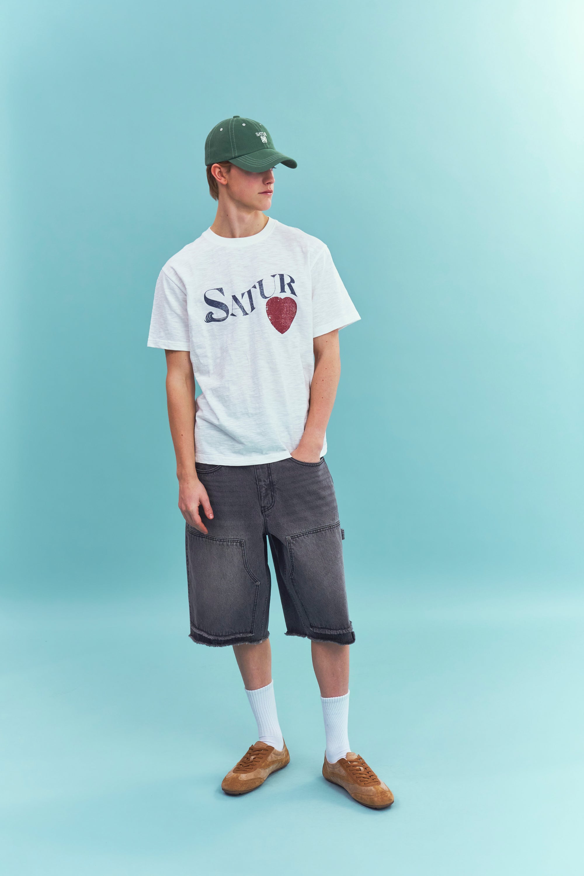 (U) Contrast Dyed Ball Cap Green