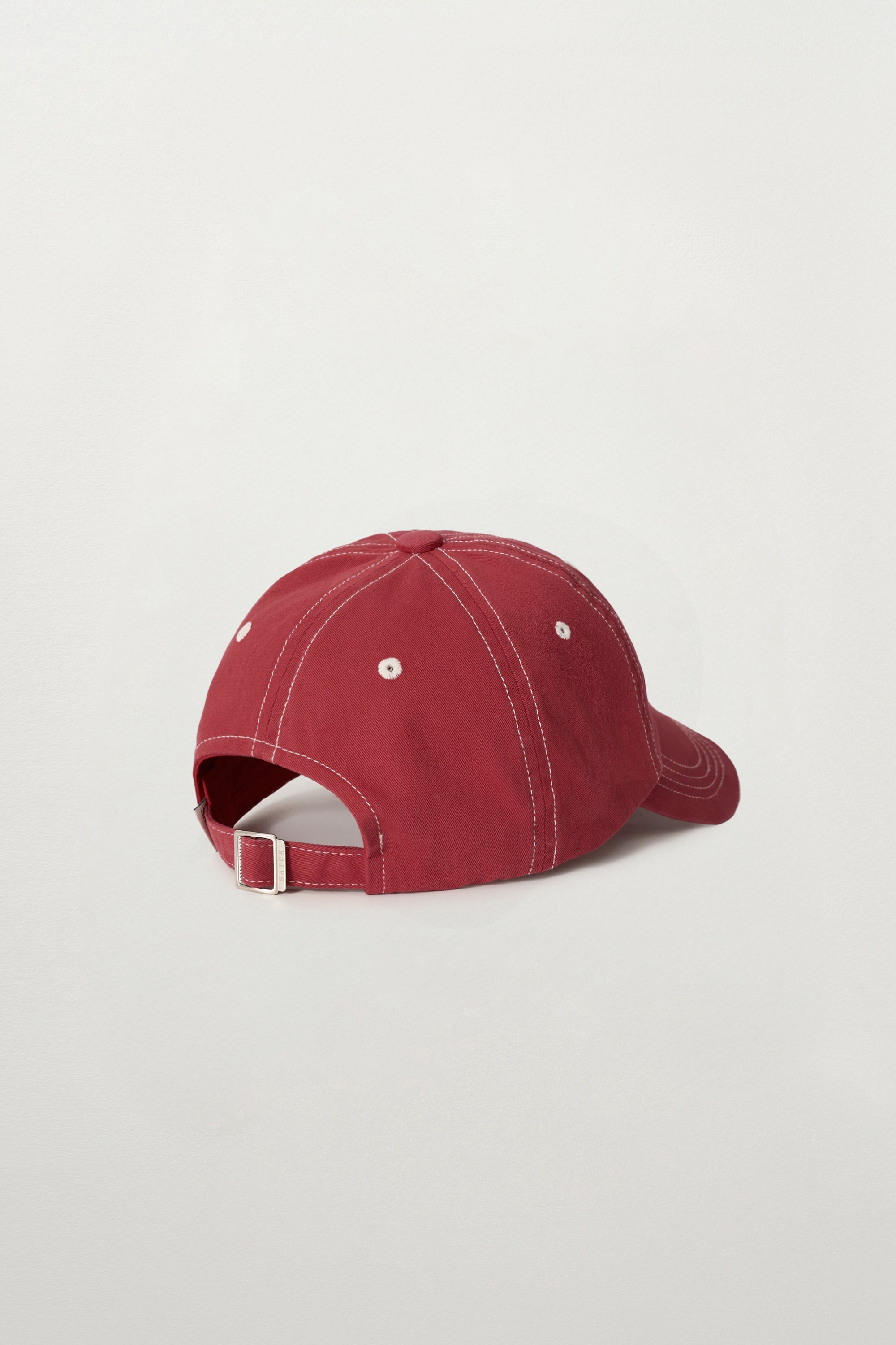 (U) Contrast Dyed Ball Cap Red