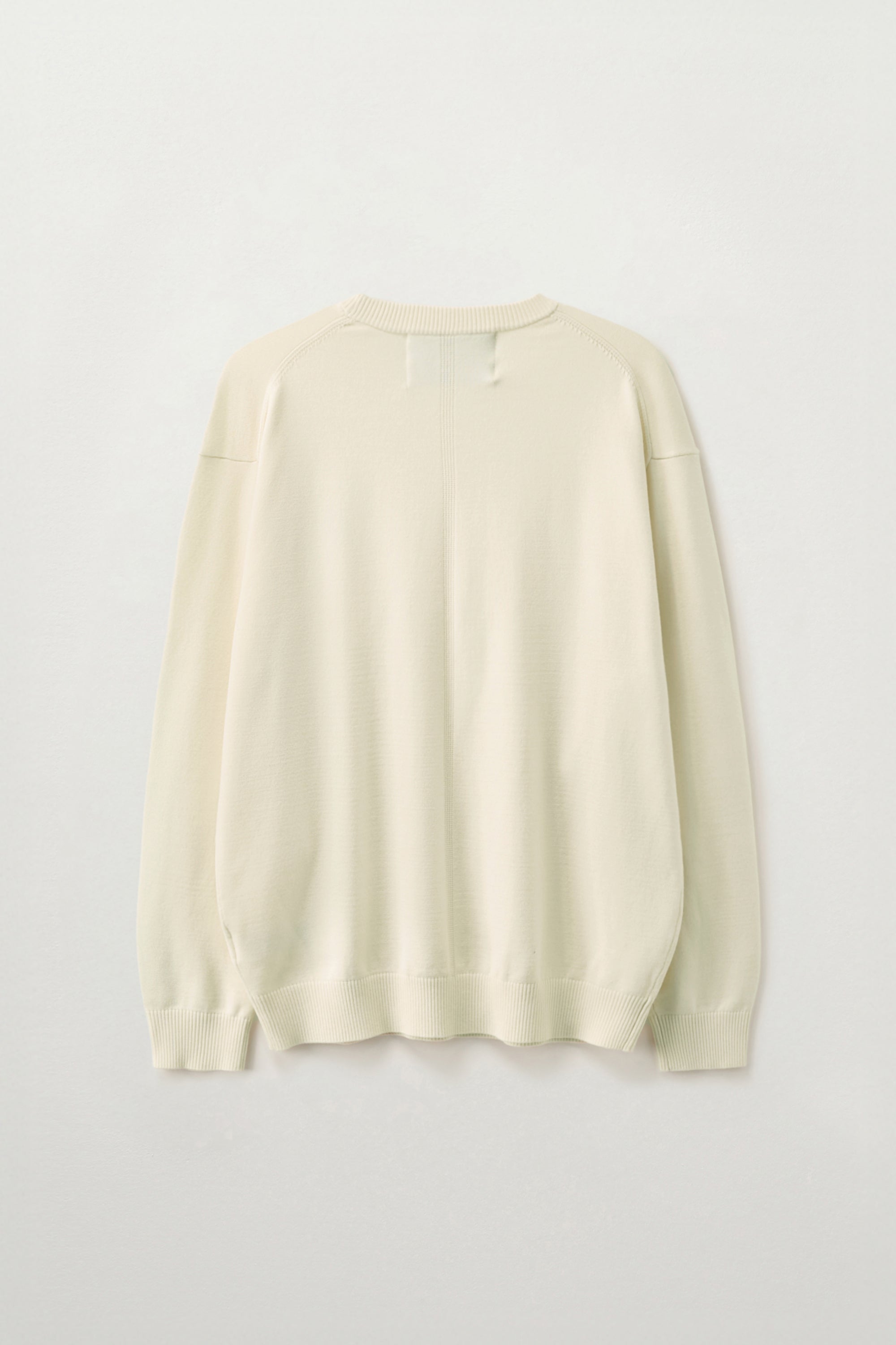 (U) Loren Basic Crew Neck Knit Cream
