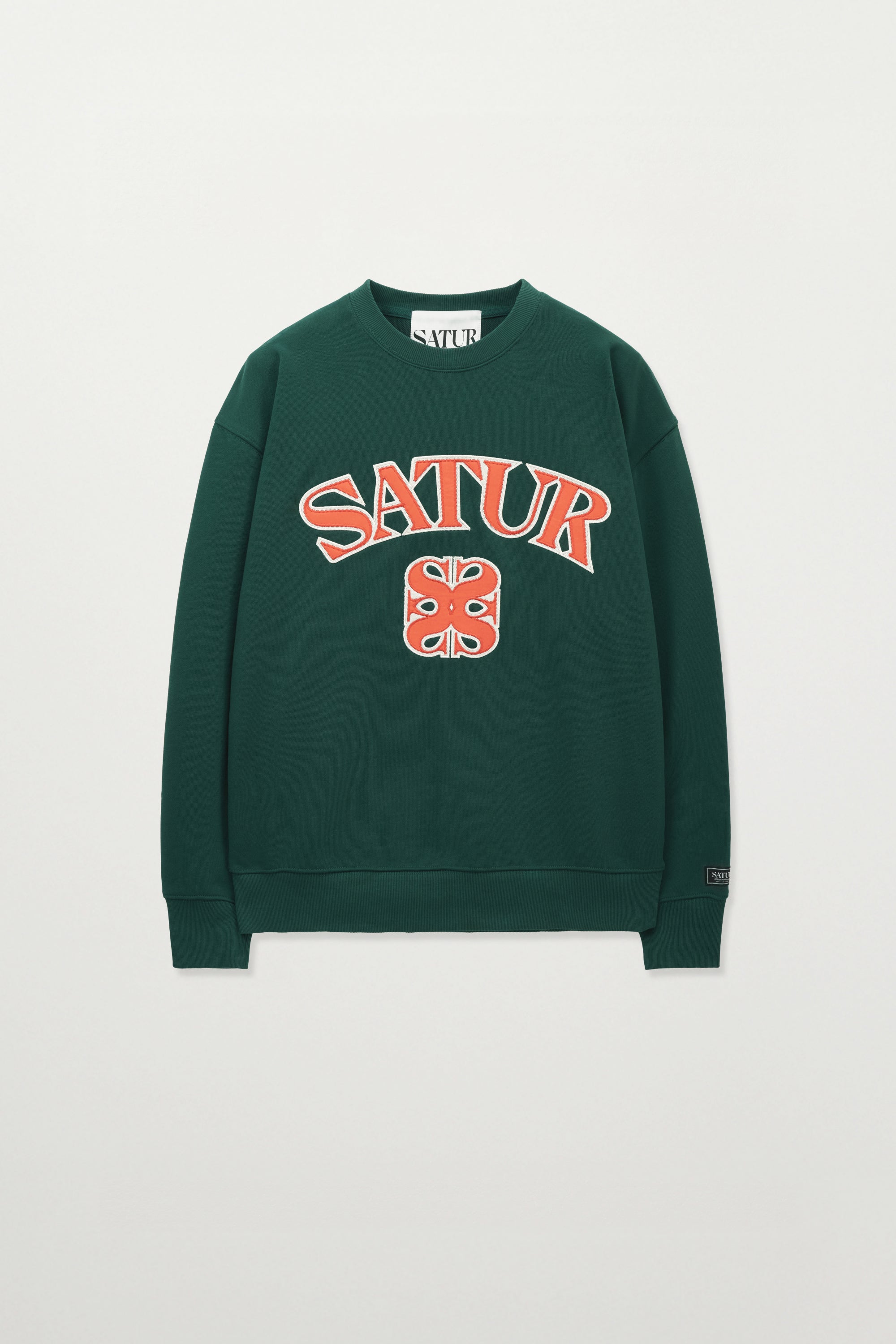 (U) Arch Apero Logo Sweatshirt Deep Green