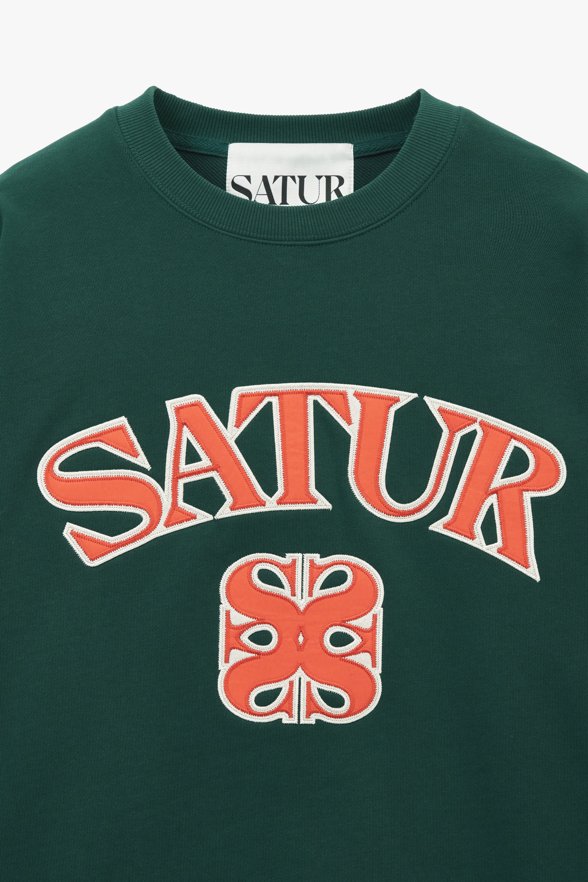 (U) Arch Apero Logo Sweatshirt Deep Green