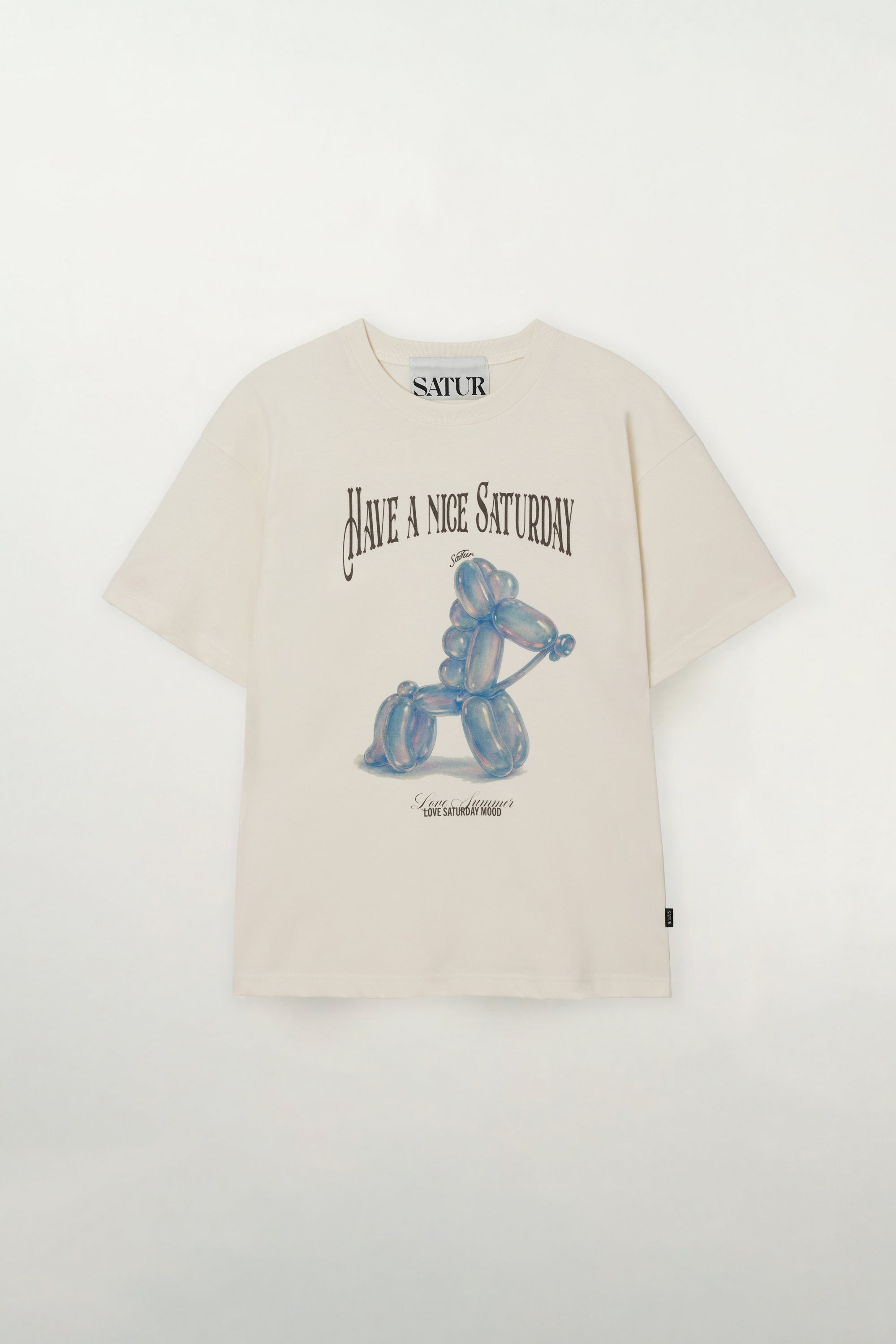 (U) New Year Red Horse Tee Cream