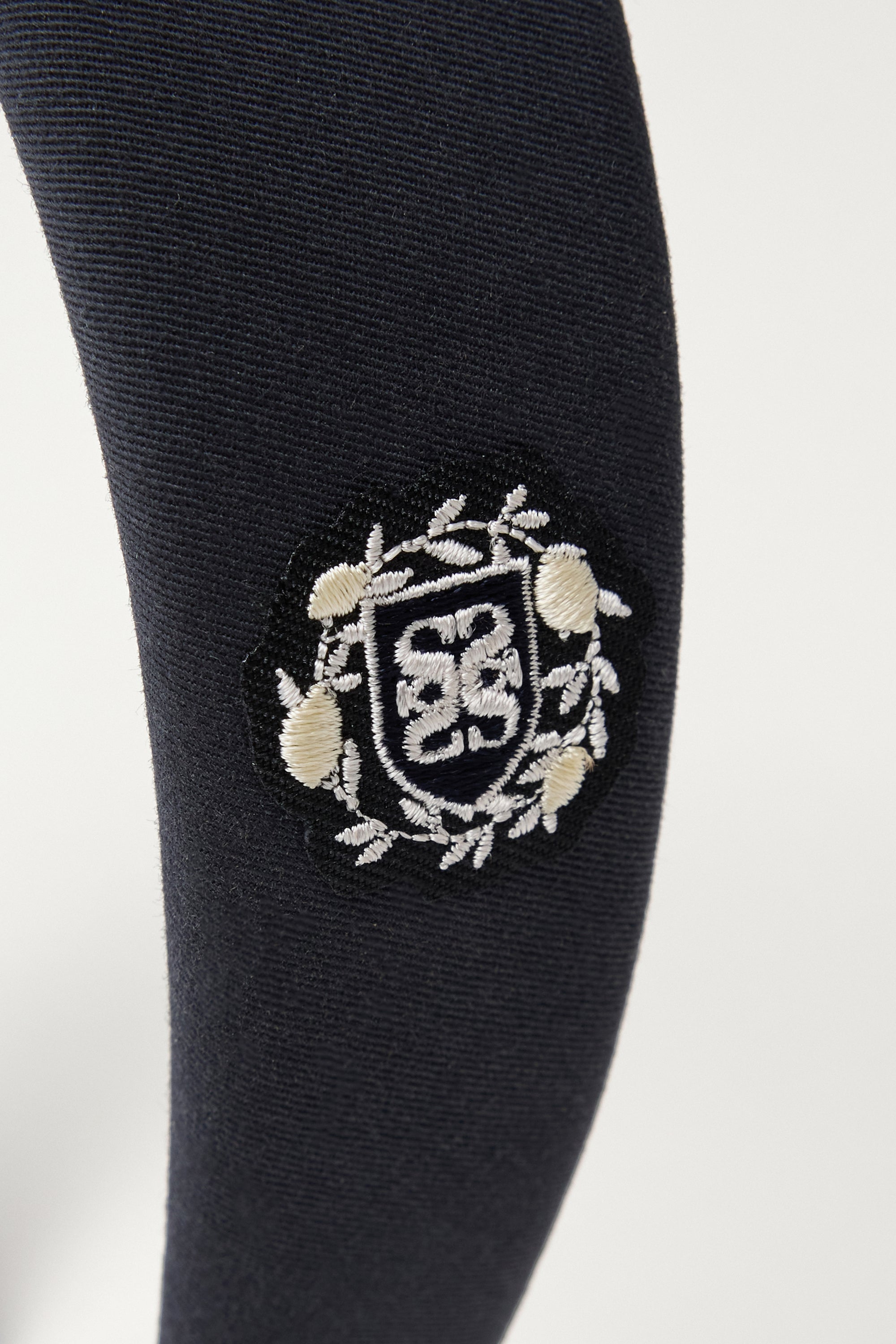 (W) Crest Logo Hairband Charcoal