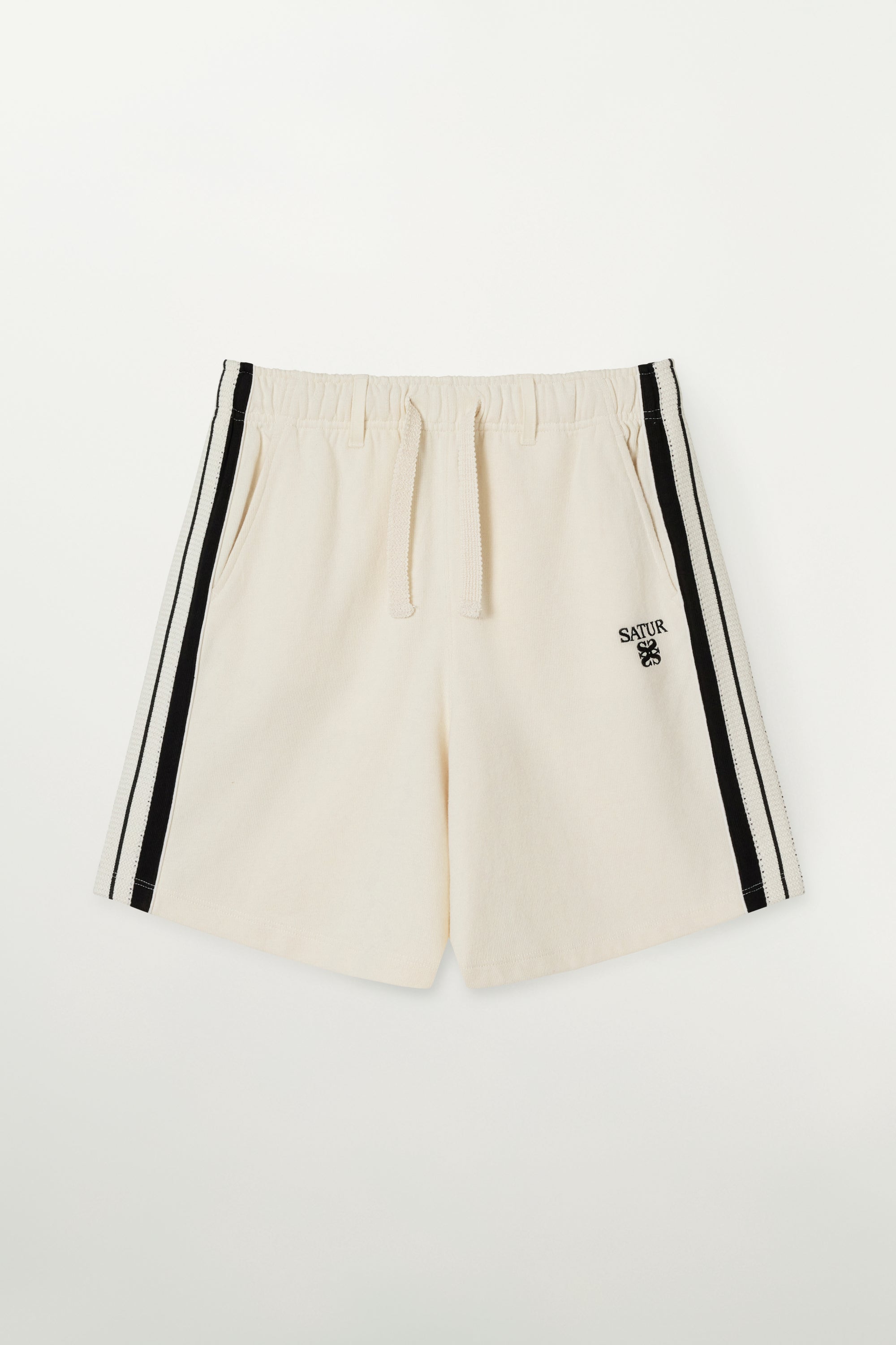 (M) Lawton Lining Shorts Cream & Black