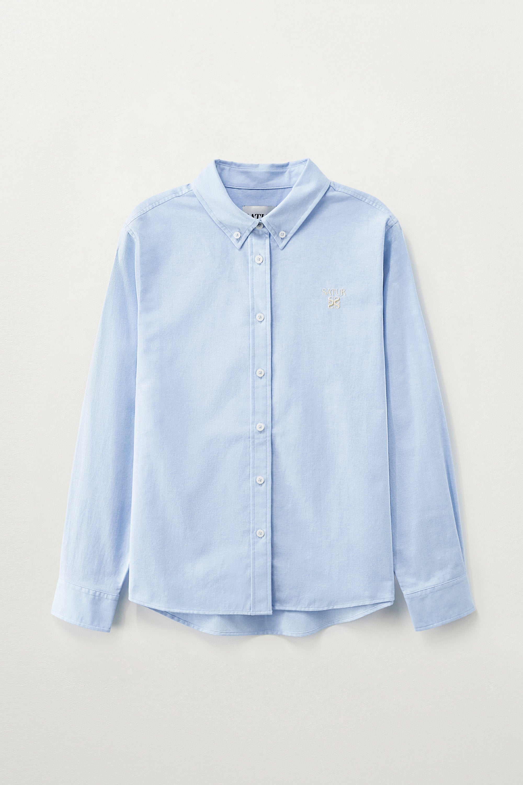 (W) Loren Oxford Shirt Sky Blue