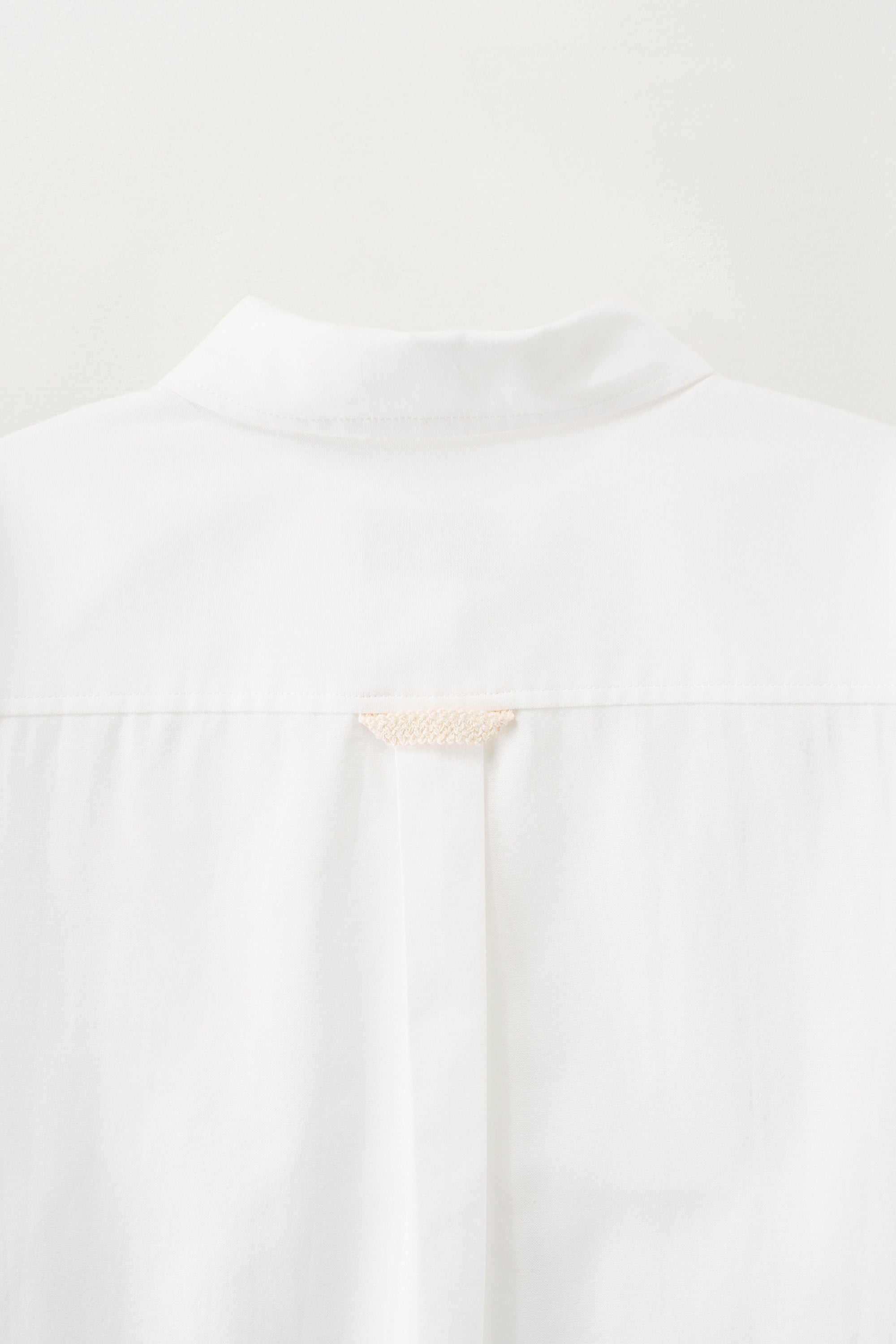 (W) Loren Oxford Shirt White