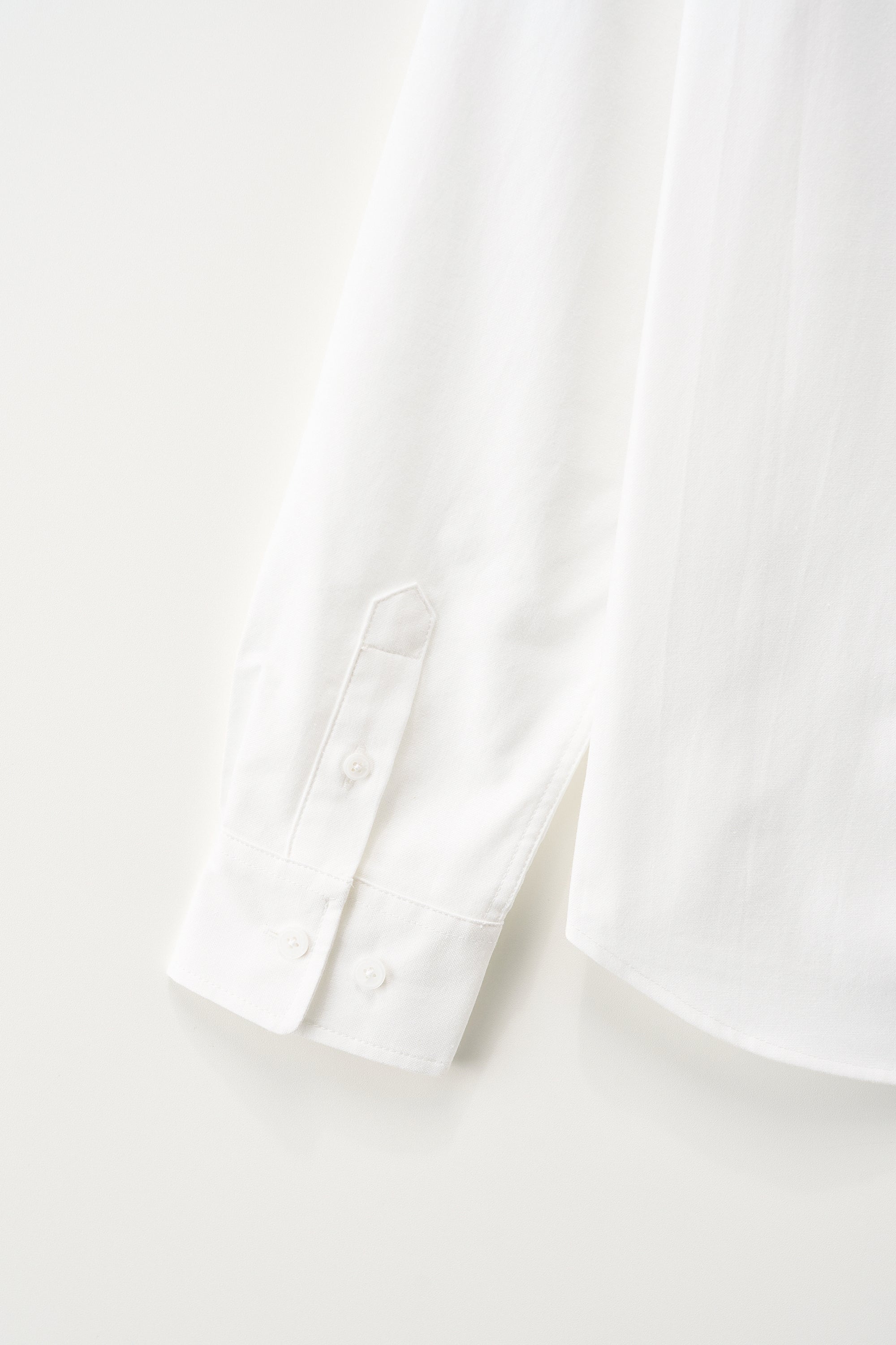 (W) Loren Oxford Shirt White