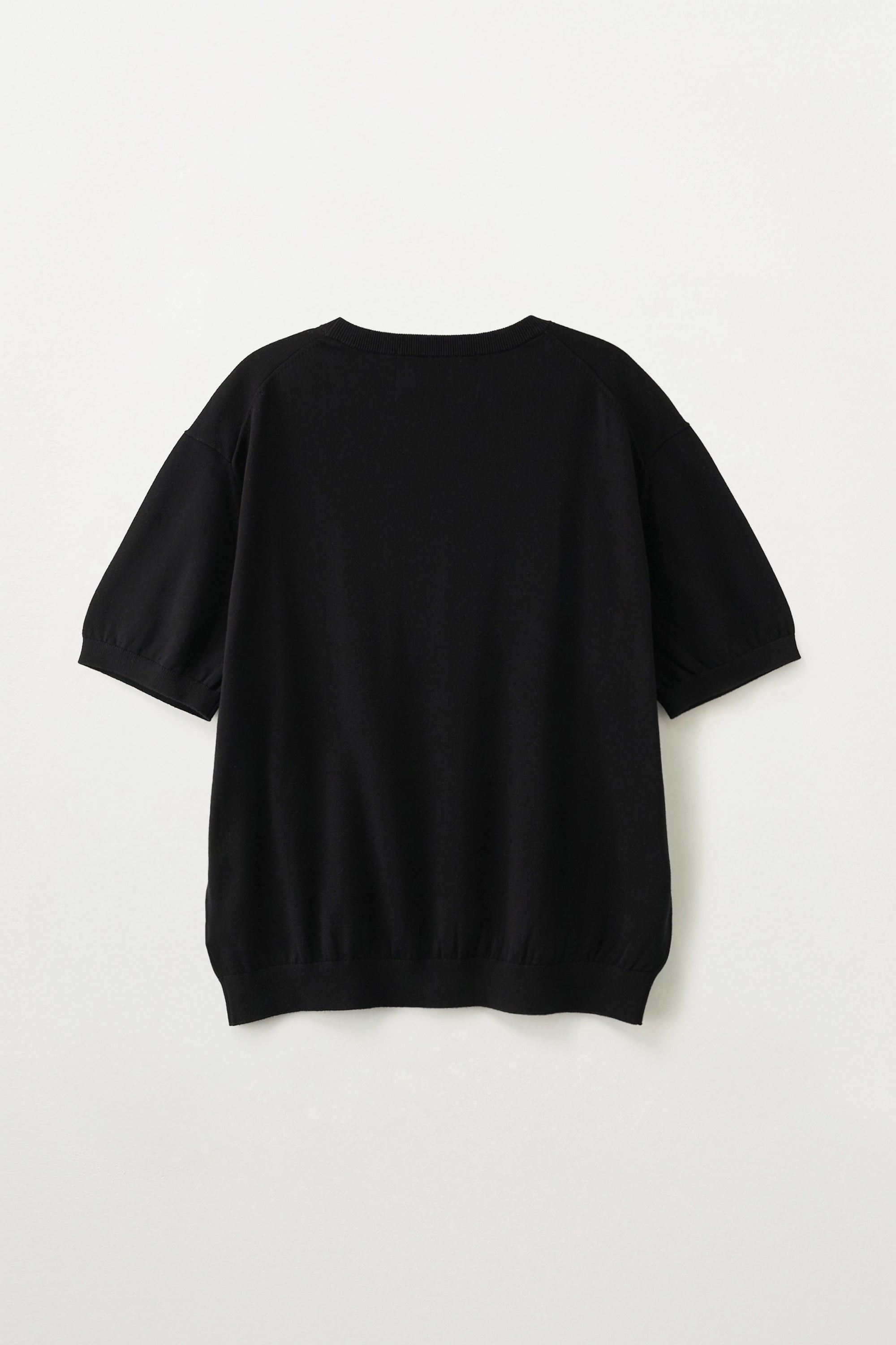 (M) Loren Fine Half Knit Black
