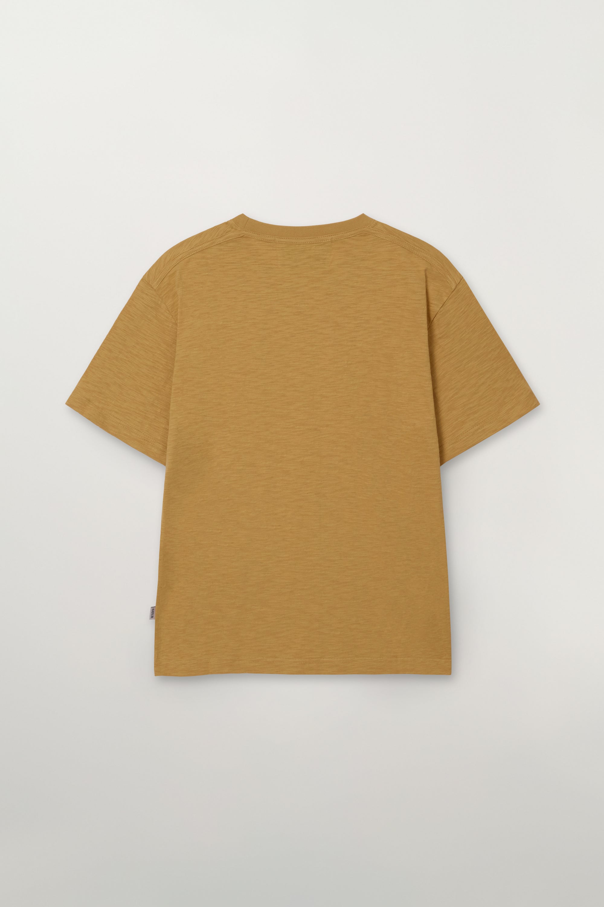 (M) Wave Logo Rl Slub Tshirt Yellow