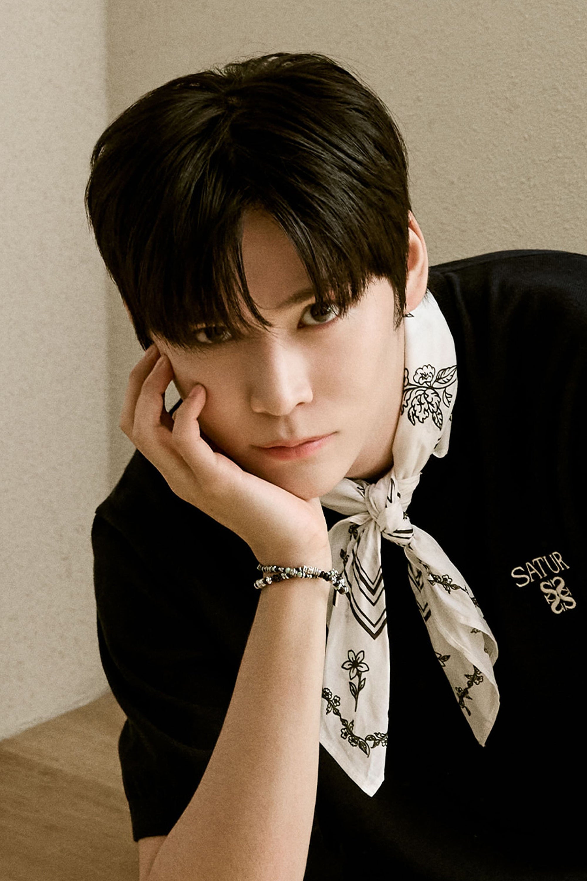 (U) Summer Cotton Scarf White