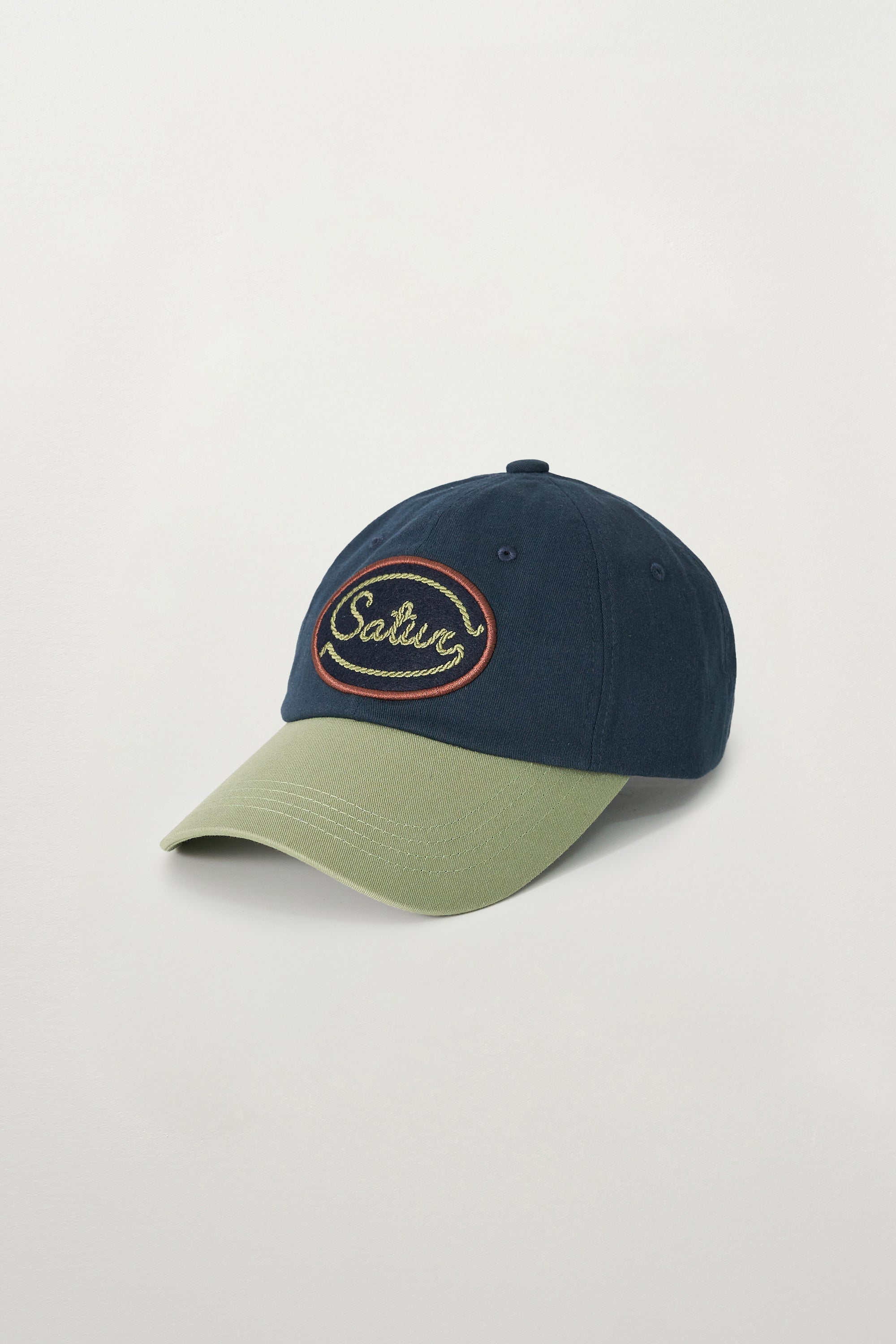 (U) Rope Embroidery Wappen Cap Navy