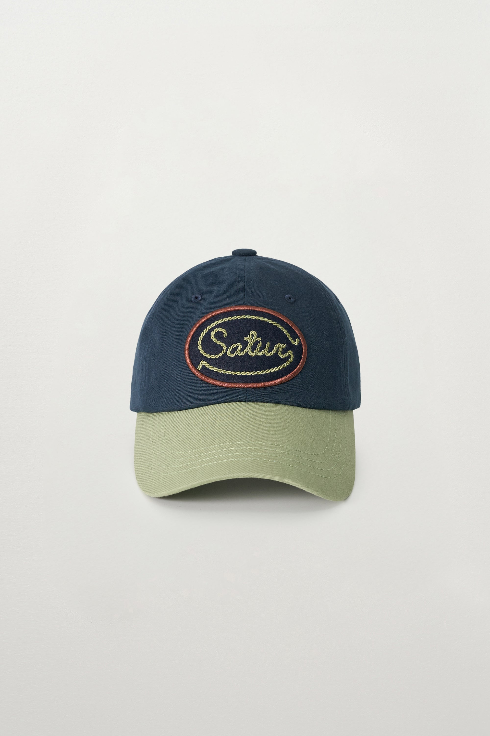 (U) Rope Embroidery Wappen Cap Navy