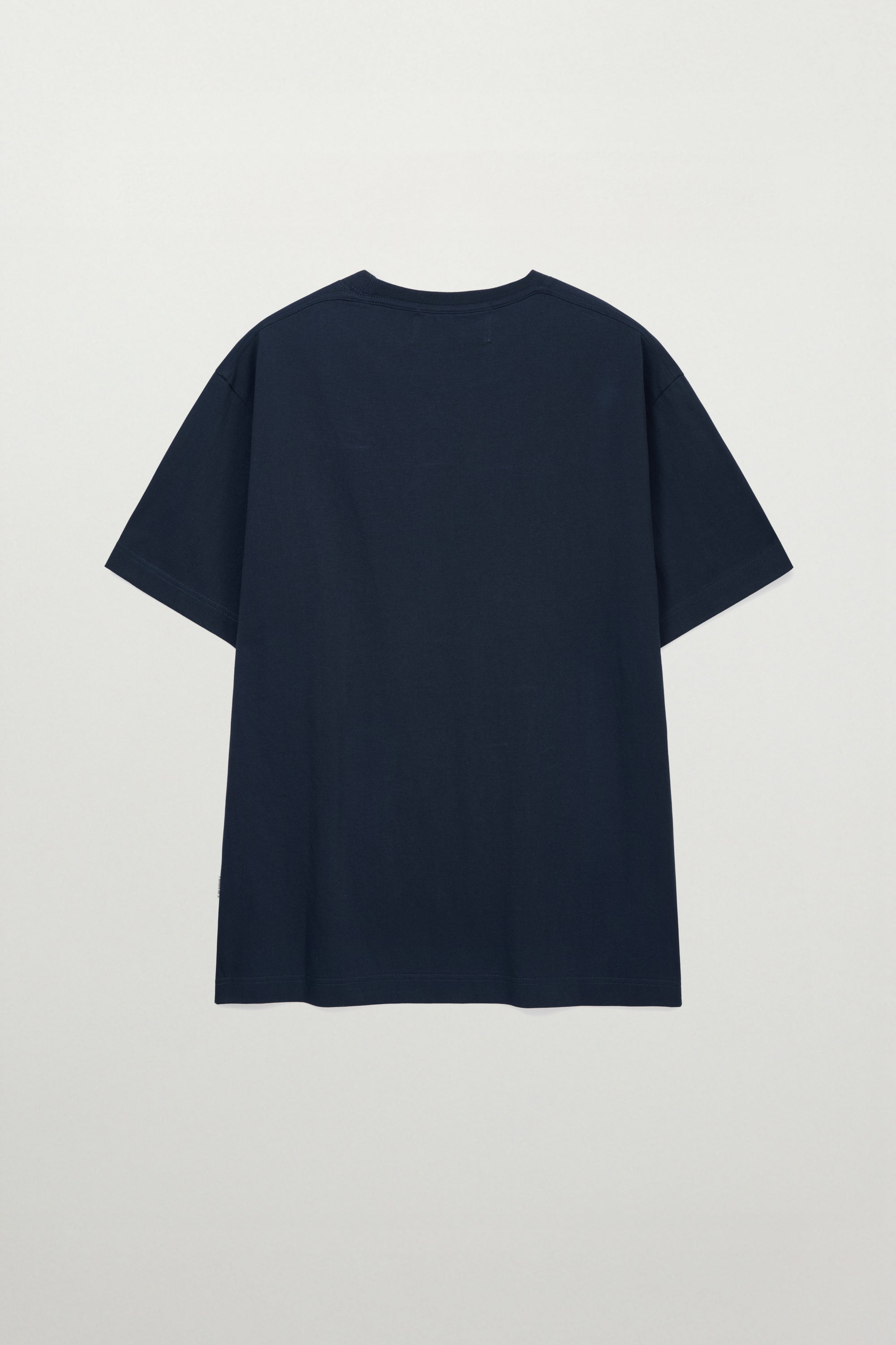 (U) Gradient Embroidery Tee Navy