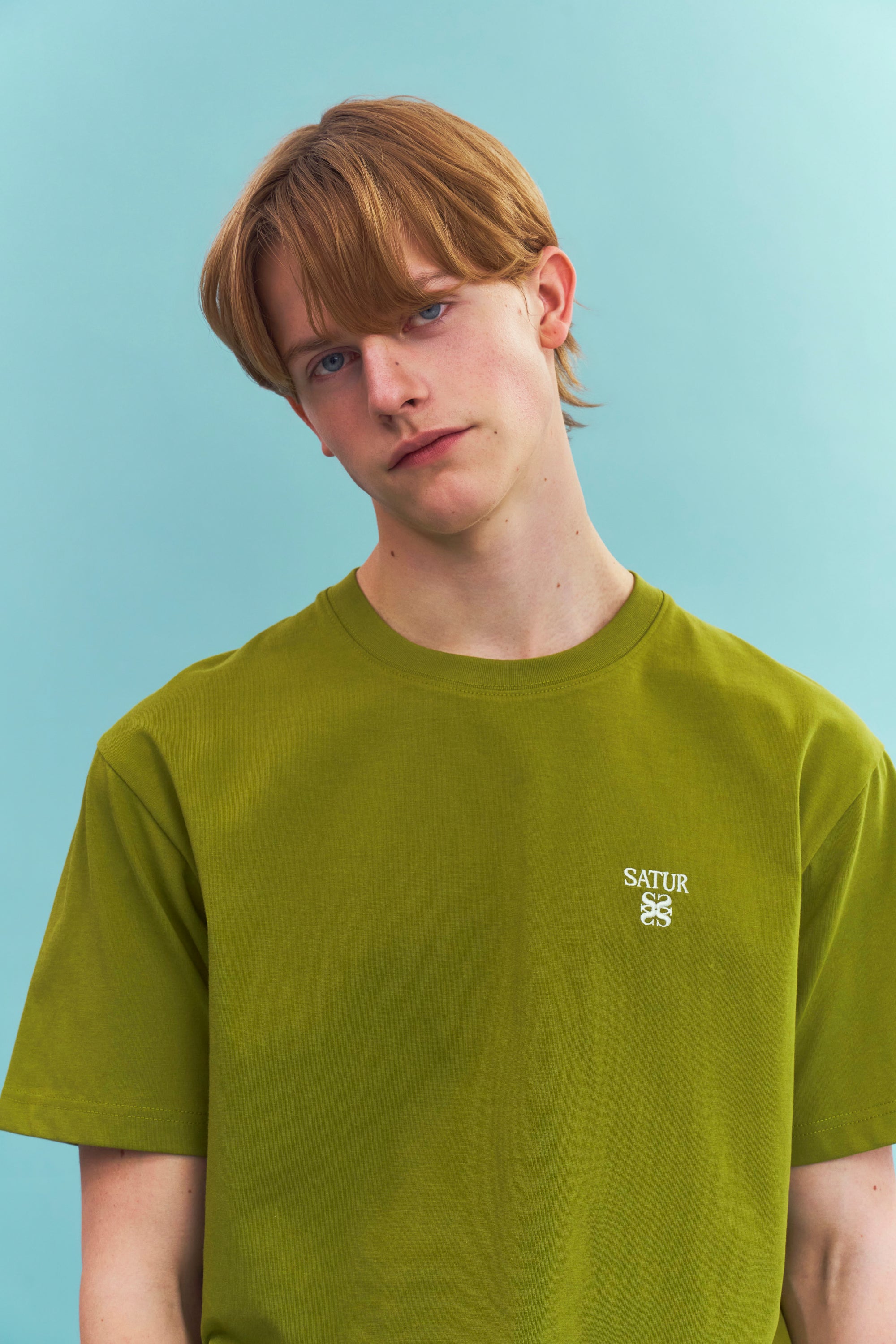 (U) Loren Classic Logo Tshirt Olive Green