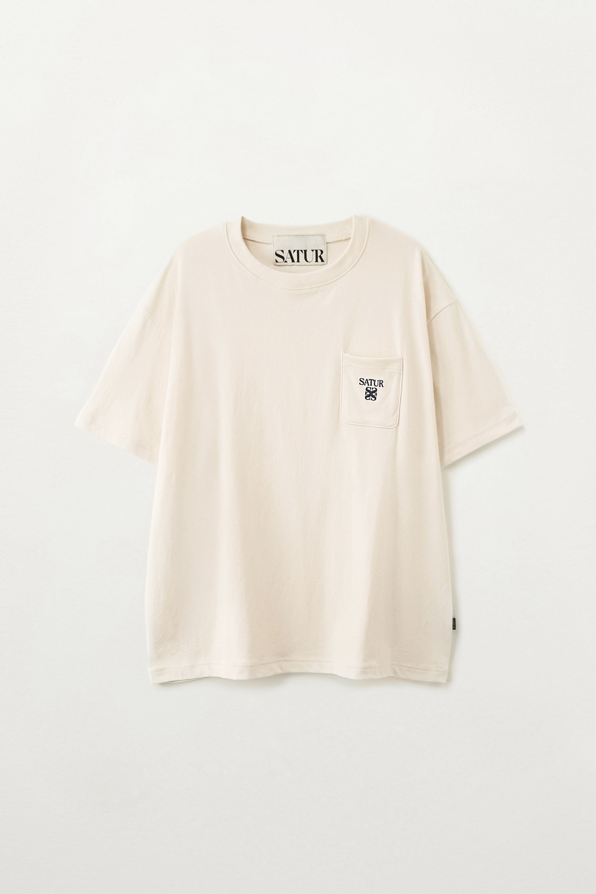 (U) Apero Logo Oversize Tee Cream